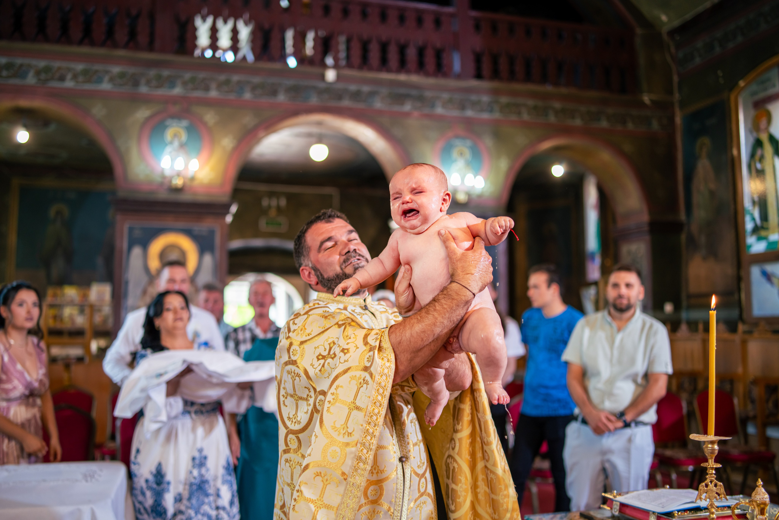 Botez Edoardo Andrei (Biserica Parohia Varbilau I). Mihai Alexandra Events