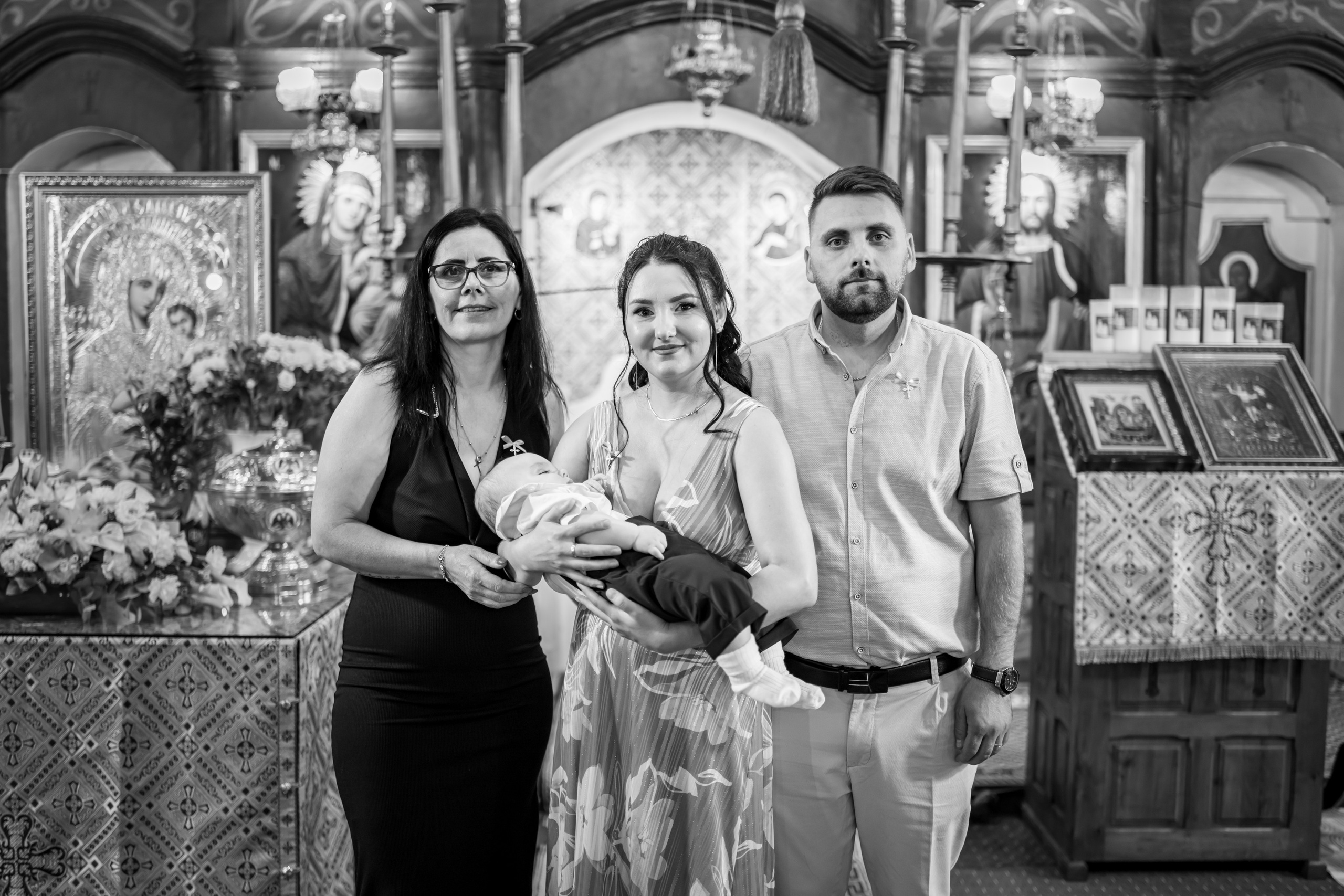 Botez Edoardo Andrei (Biserica Parohia Varbilau I). Mihai Alexandra Events