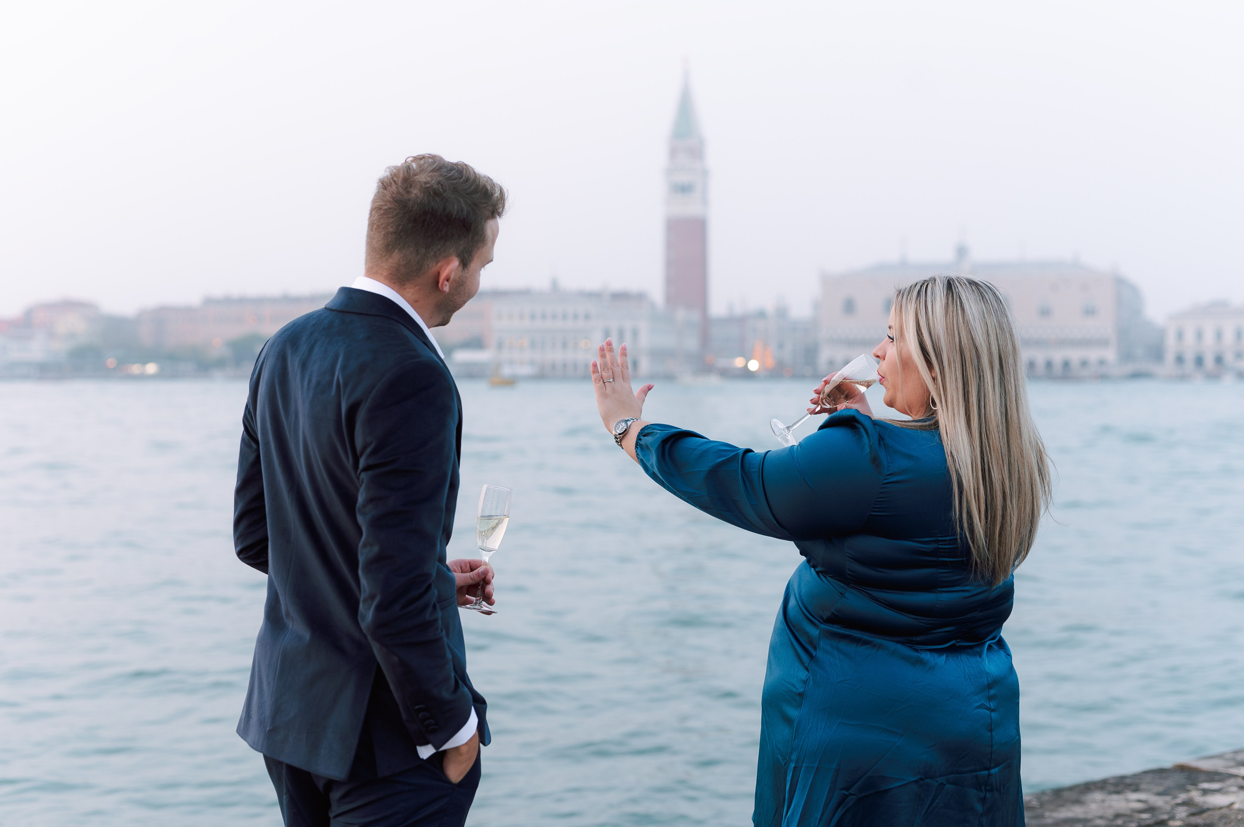 Proposal island San Giorgio. Фотограф в Венеции Anna Terzi