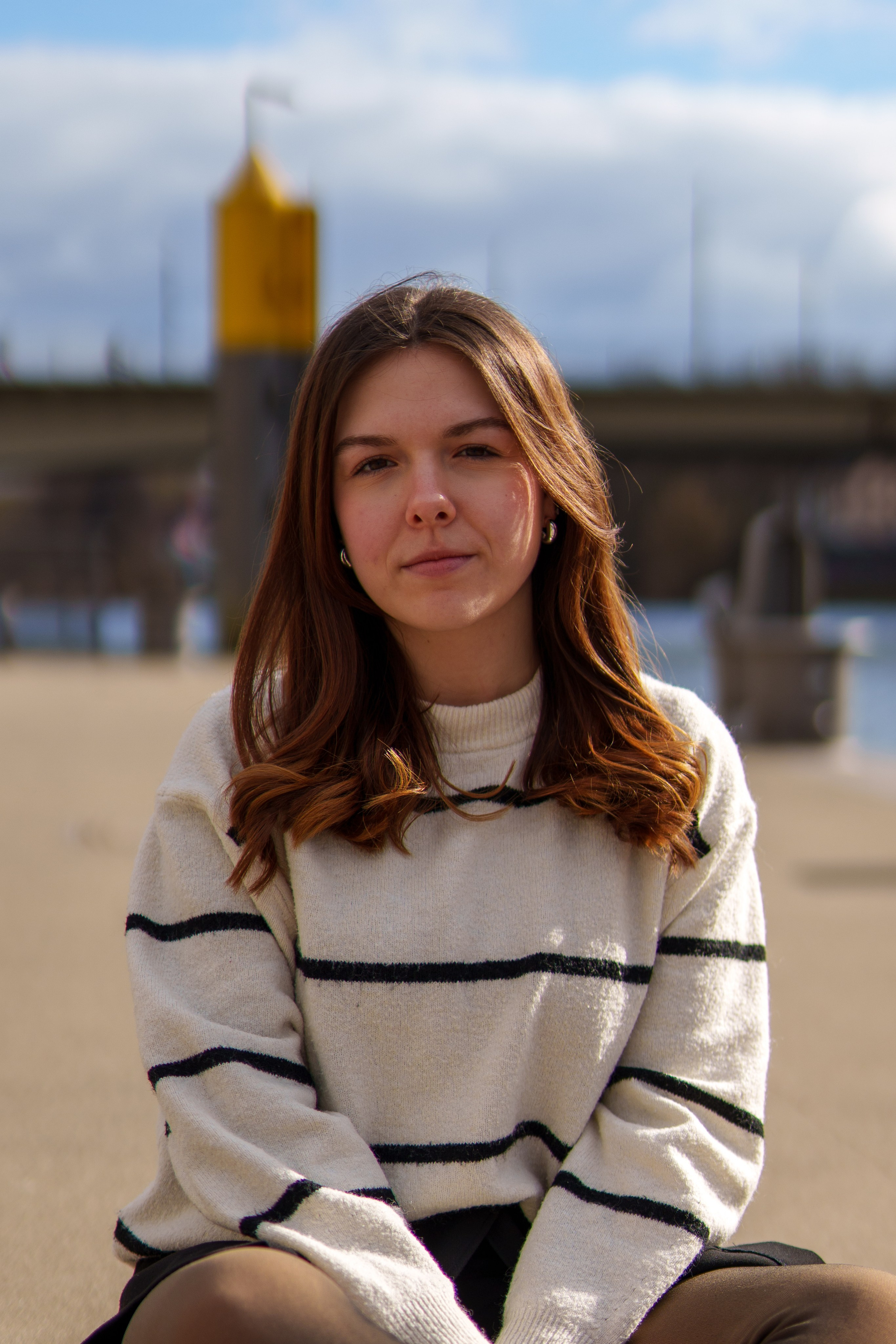 Bremen’s historic city center w/ Lucy. URBANSTREETFILES.ART