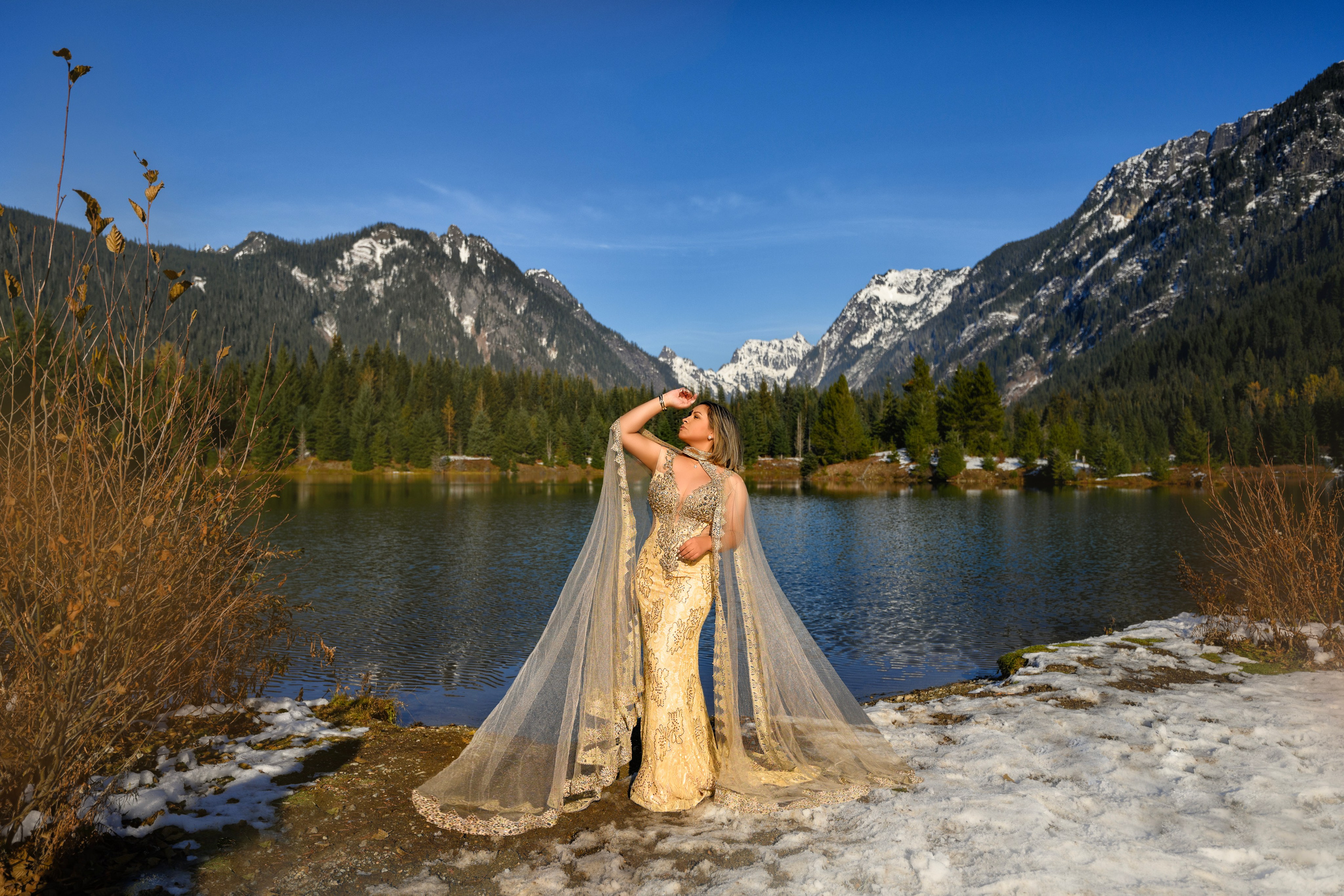 Indian Joingrethe. Wedding & family photography in Seattle area. Helen Michelle photographer