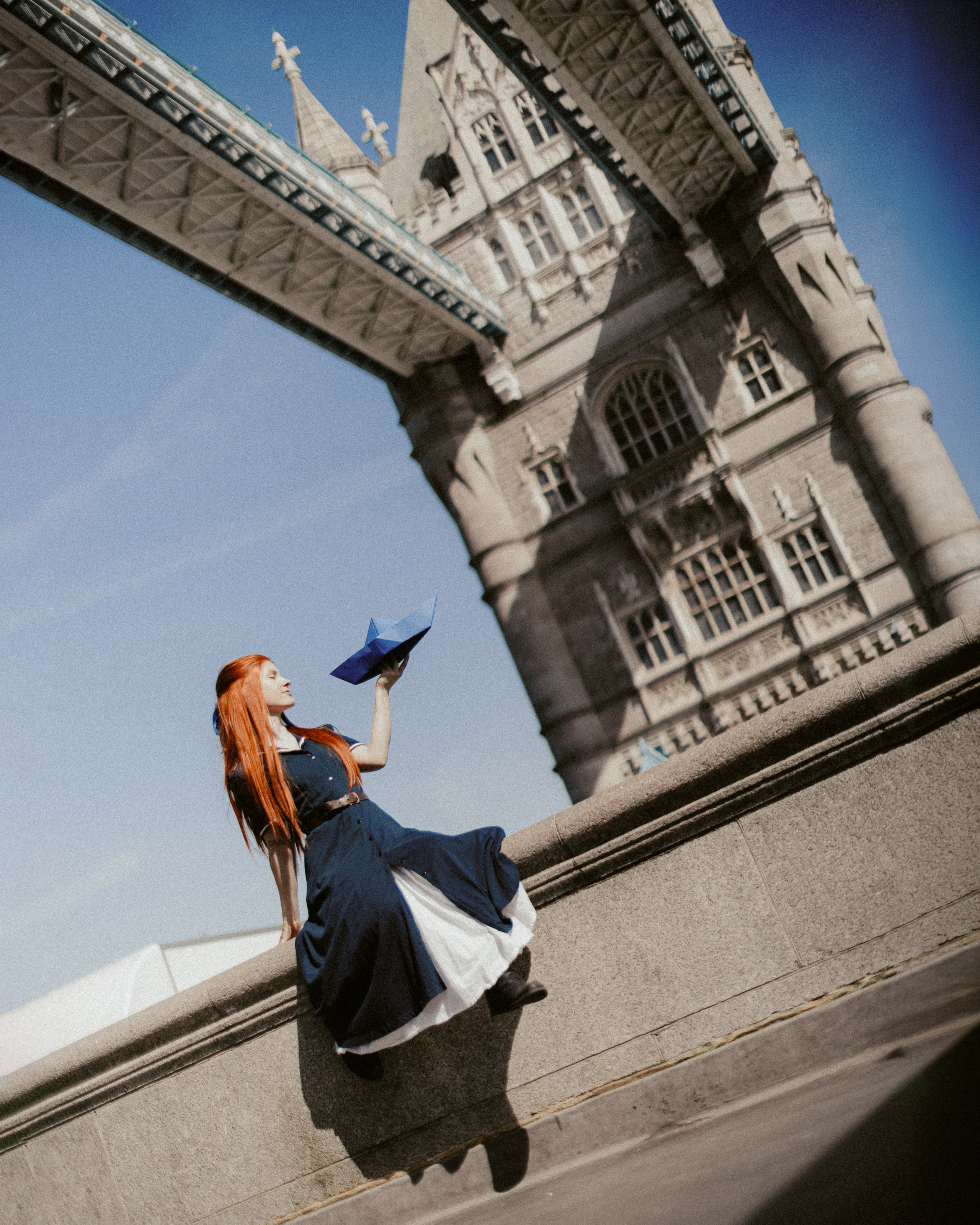 Sailor girl dreaming of adventures. Moth & Moss Photography