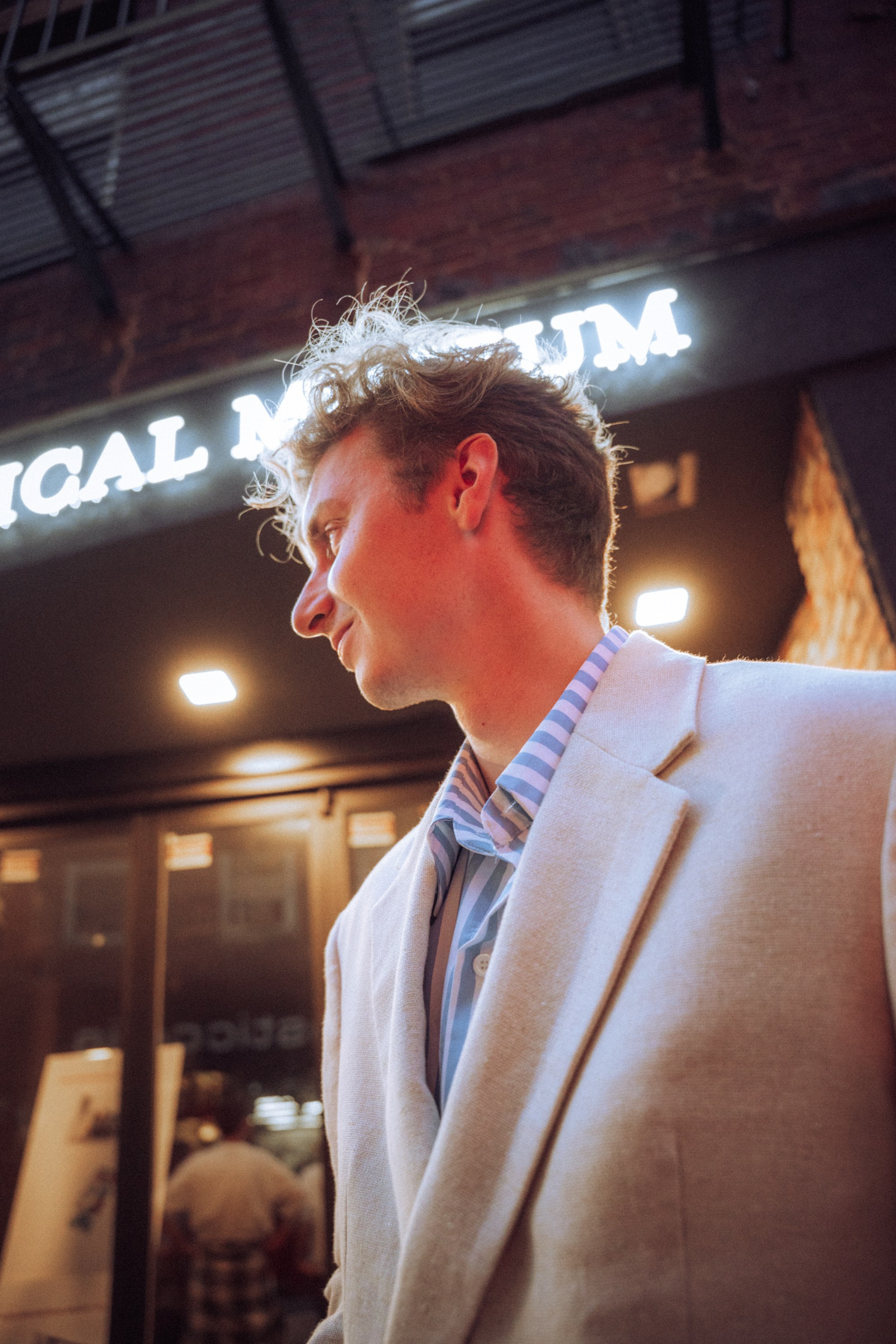 Male portrait in Boston. Portrait and wedding photographer in New York