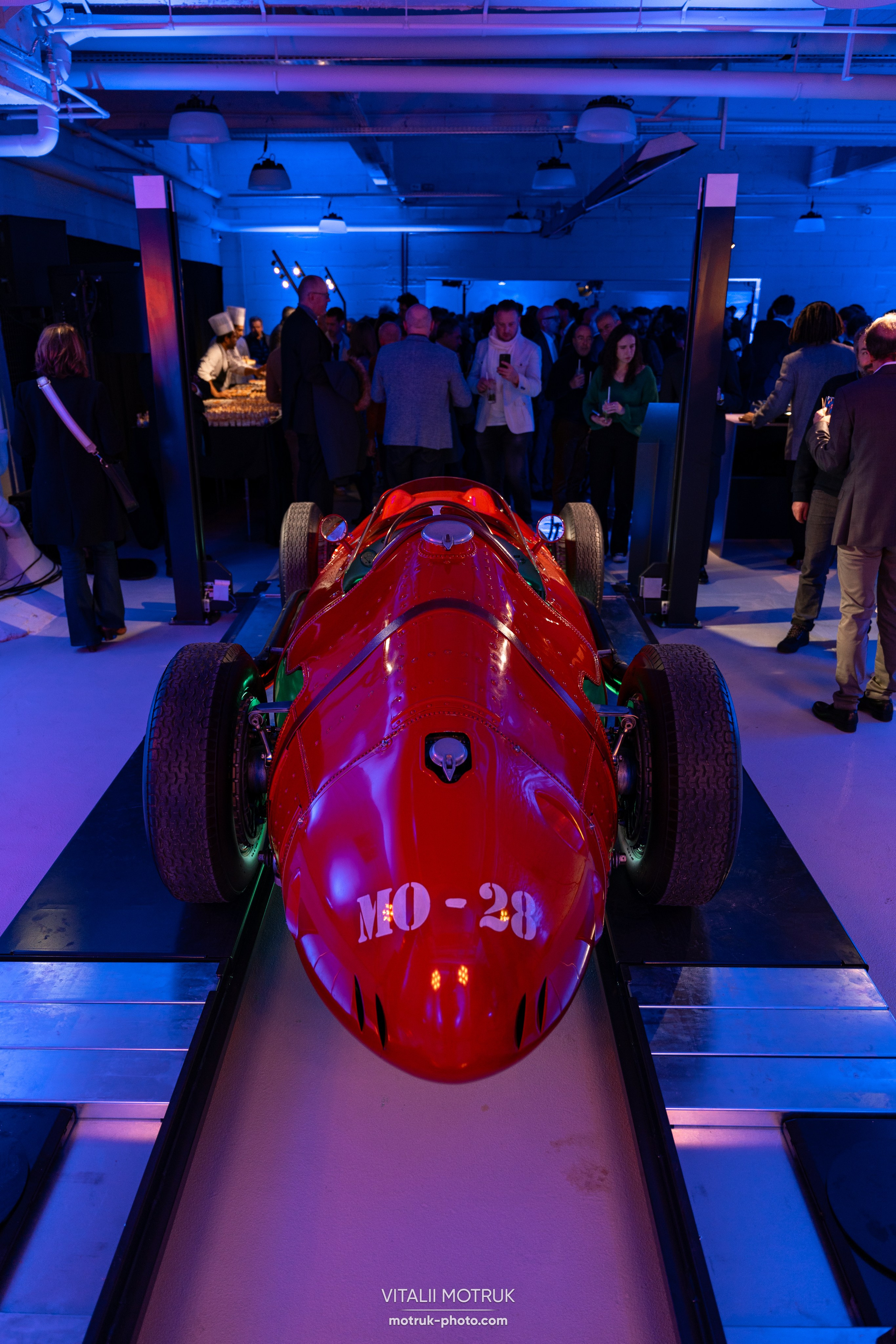 Maseratti Opening. Photographe de voitures à Paris — Vitalii Motruk