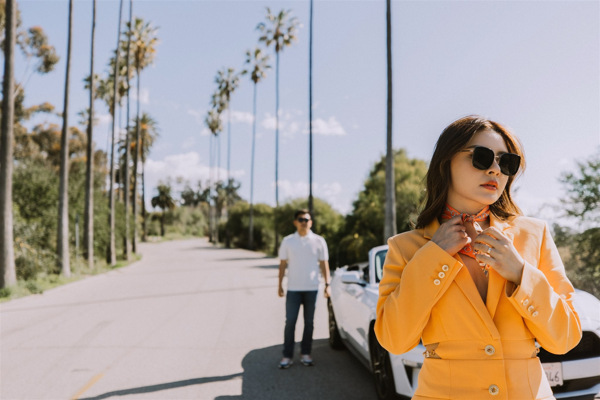 Engagement Photoshoot in Elysian Park, Los Angeles | Taya Frank. Southern California Family and Couple Photographer