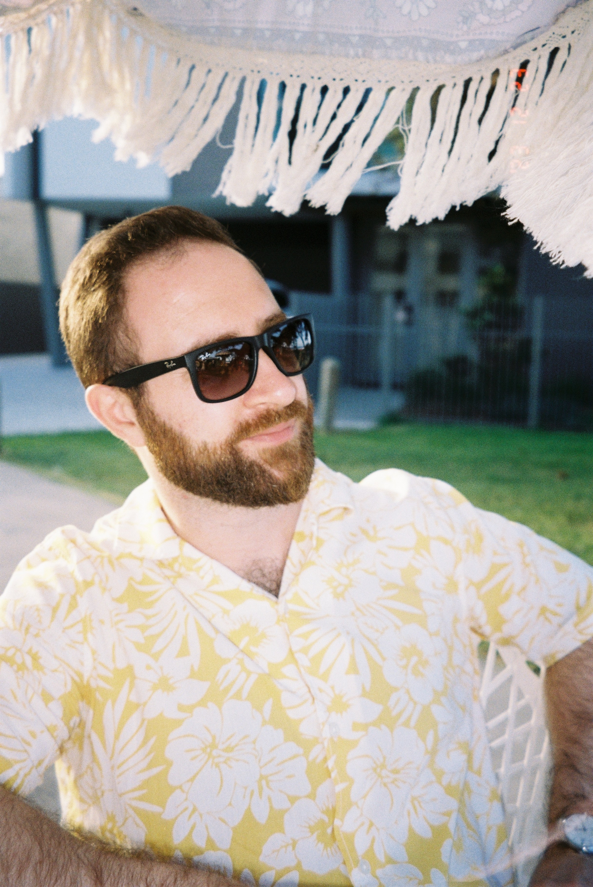 B-day party. Film portrait photographer