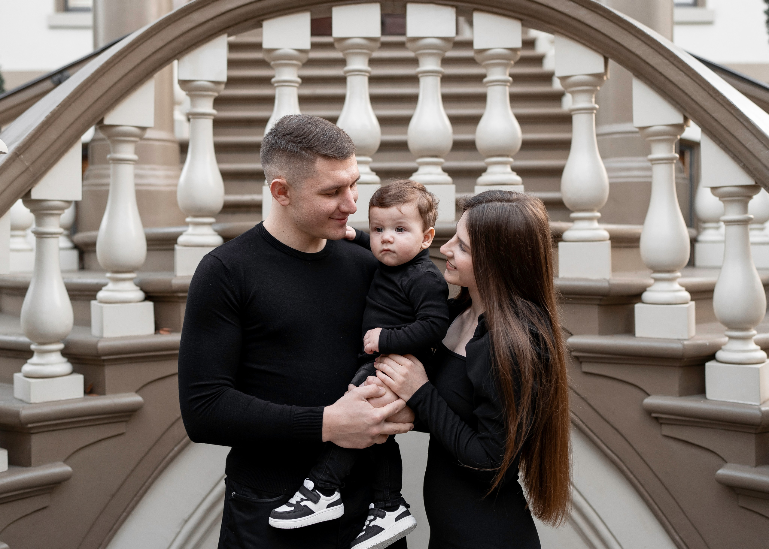 Artem, Nadia & Elisha. Family photographer in Sacramento | Sofia Pavenko