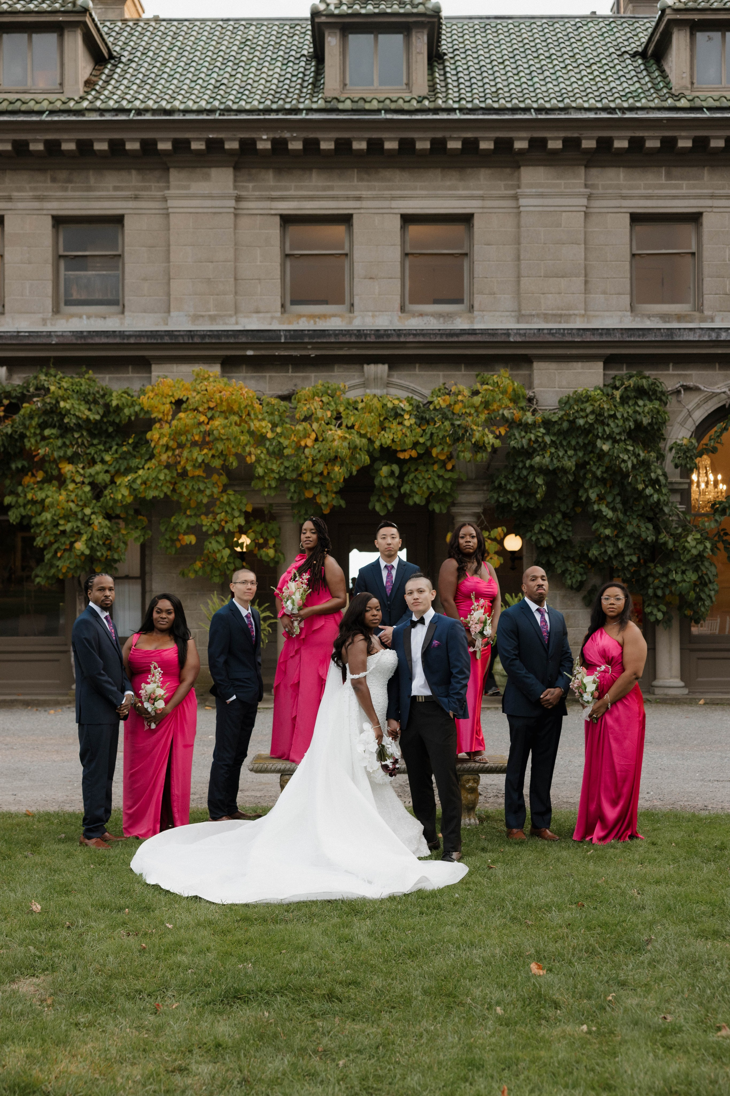 Yung & Cynia — Eolia Mansion Wedding. Rhode Island Wedding Photographer Tati Simpson
