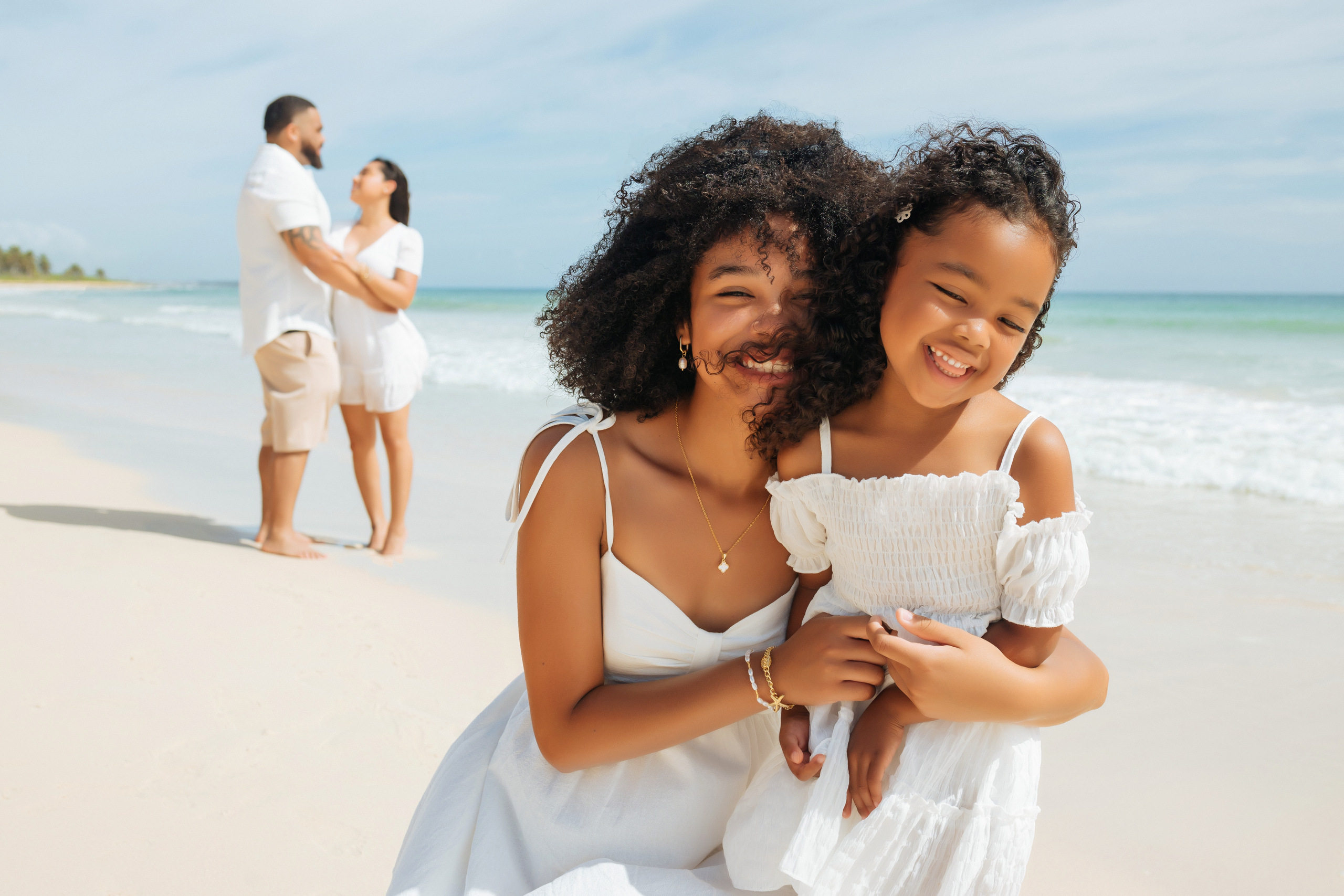 Macao beach family photo shoot (Morning). Photographer in Punta Cana Anni Robles