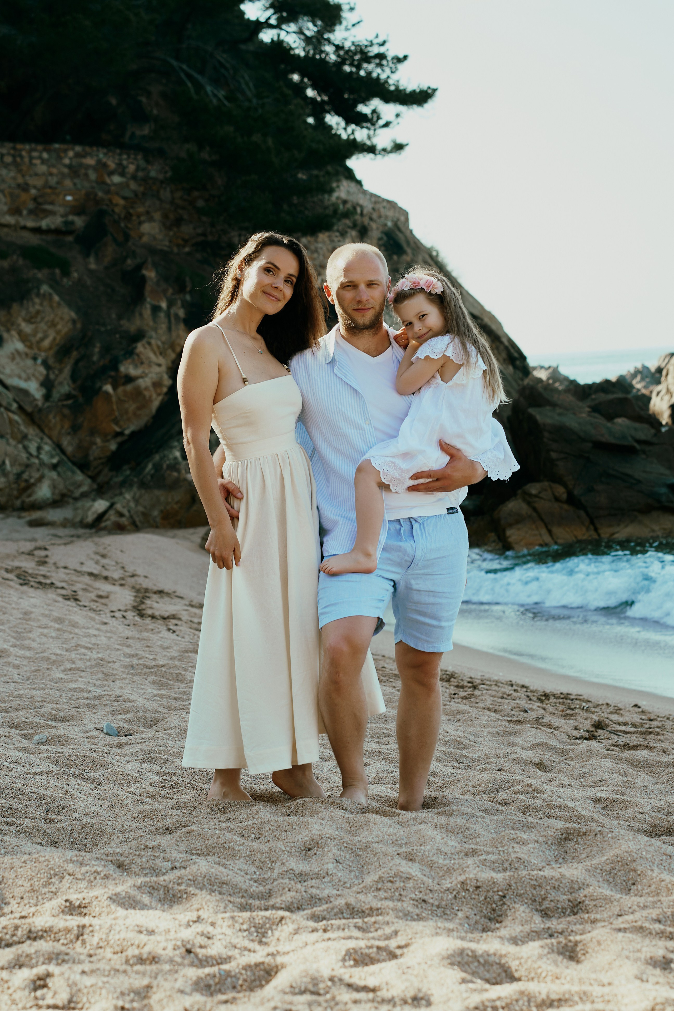 На пляже. Ллорет де Мар. Фотограф в Барселоне Жанна Захарченко