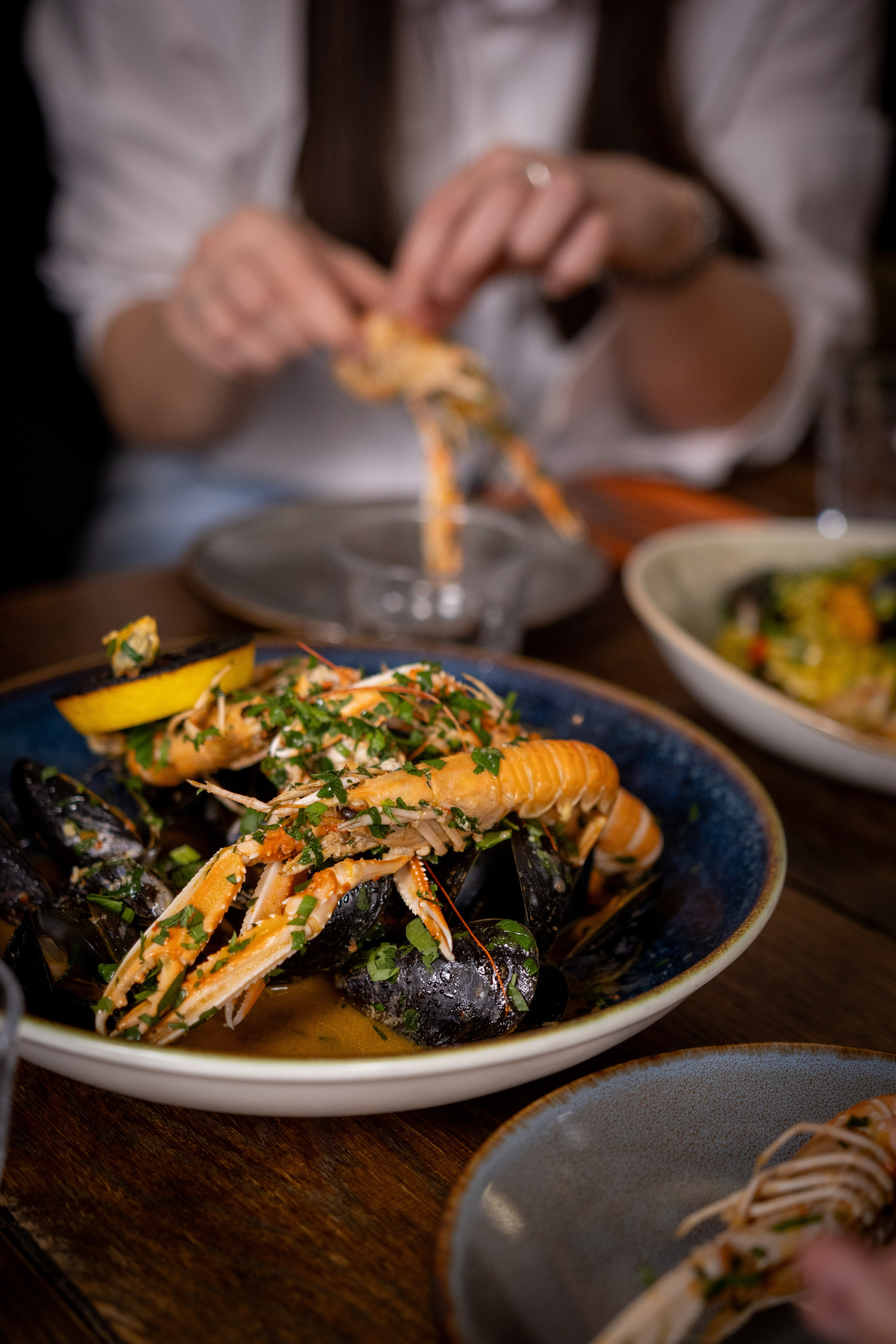 Italian Restaurant. Photographer in Gothenburg Aleksandra Stroganova