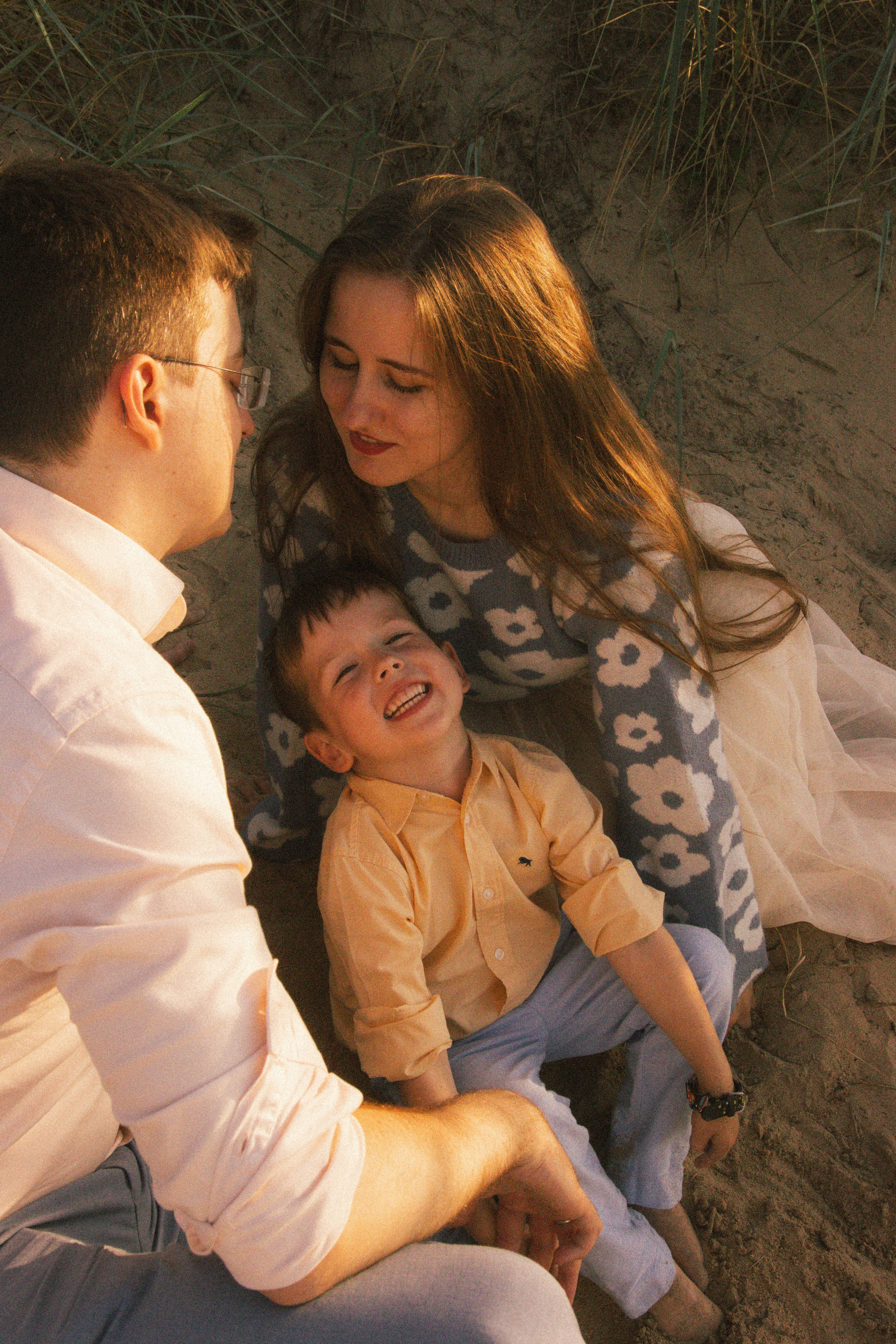 Warm evening in Falkenberg. Photographer in Gothenburg Aleksandra Stroganova