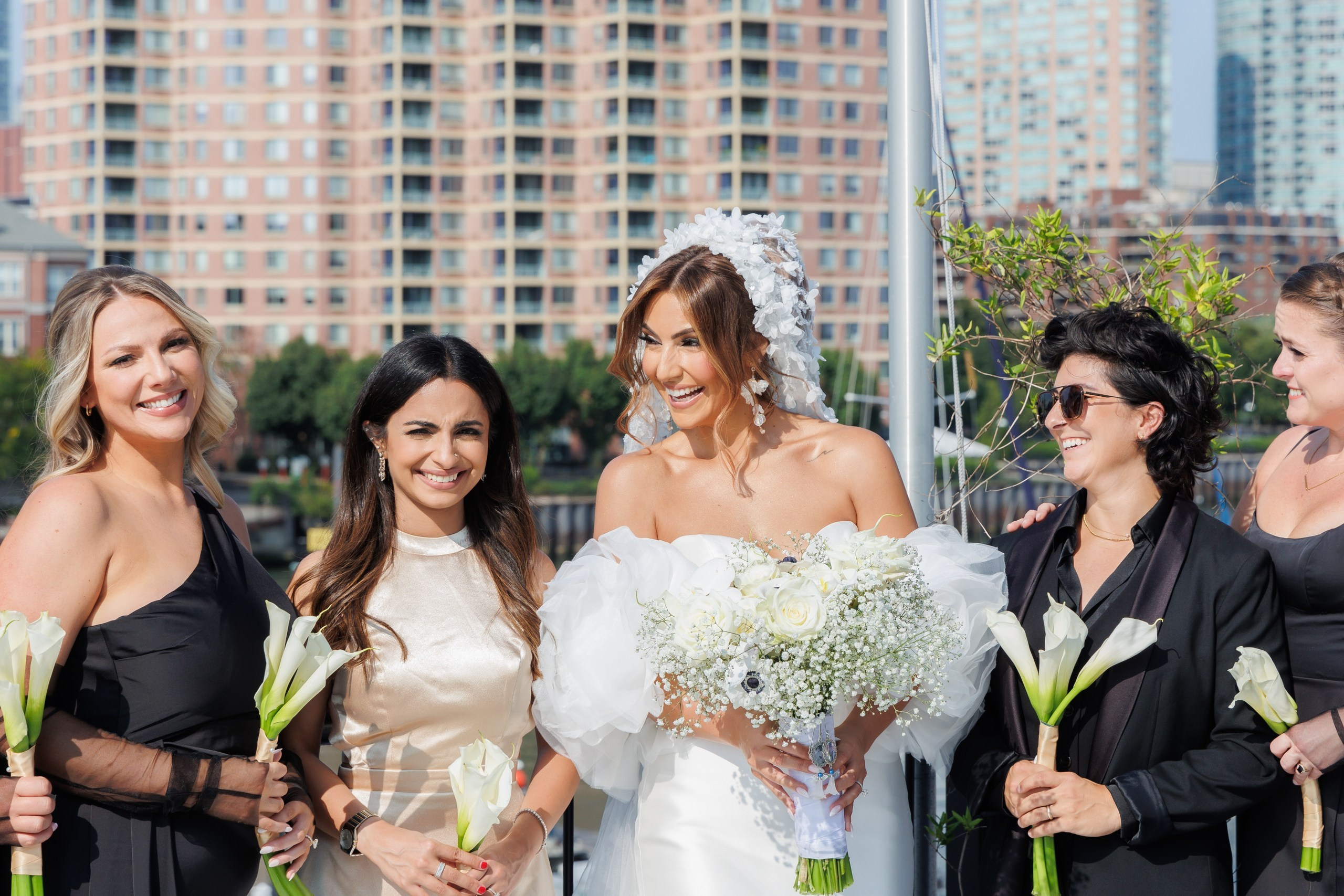 Briana & Kefim, Maritime Pars, Jersey City, NJ. Wedding Photo & Video