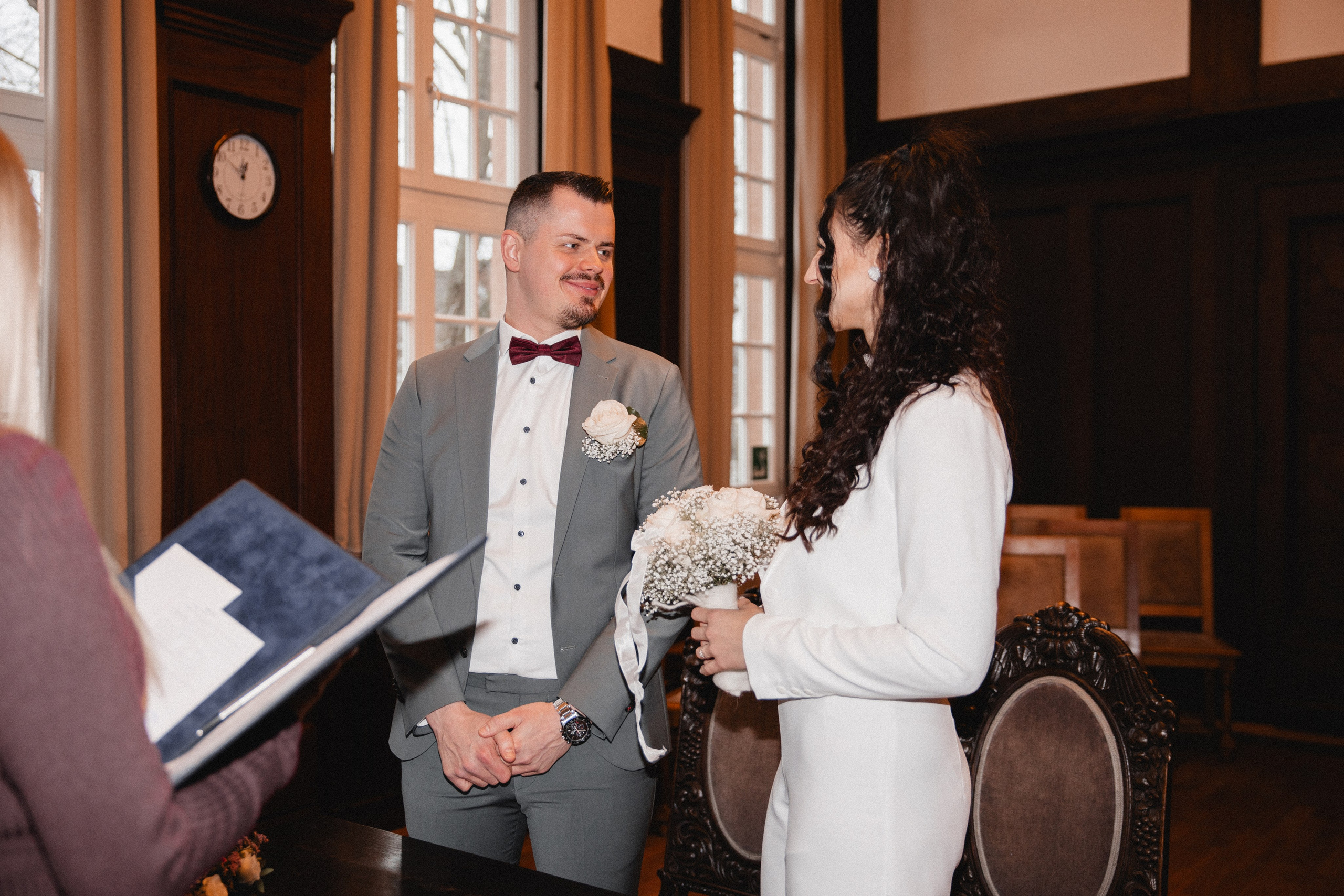 Franziska & Tim |Rathaus Heisingen, Essen. Hochzeitsfotografie |Hochzeitsfotograf Bochum | Hochzeitsfotograf Dortmund | Hochzeitsfotograf Essen | Hochzeitsfotograf Ruhrgebiet
