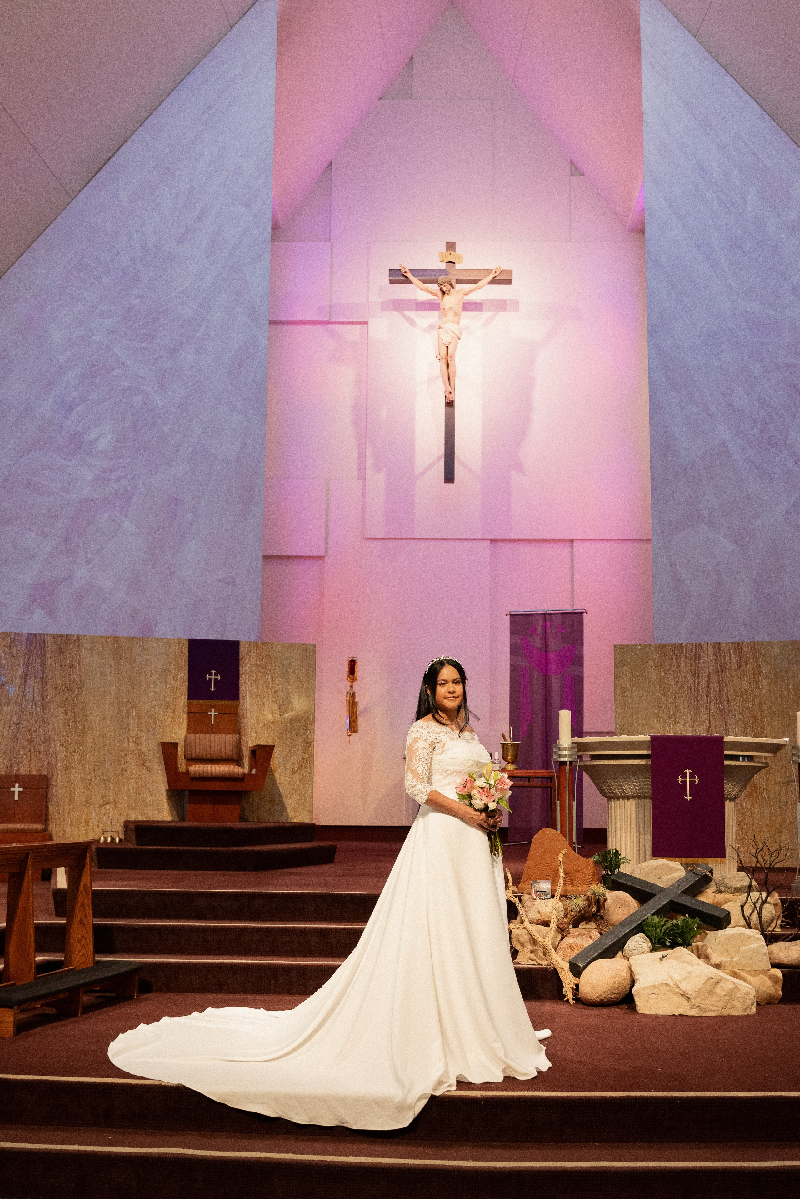 Rebeca & Shawn. The Ceremony in Church. Part III. Portrait, family, maternity & wedding photography & videography in SoCal Kseni Vibe