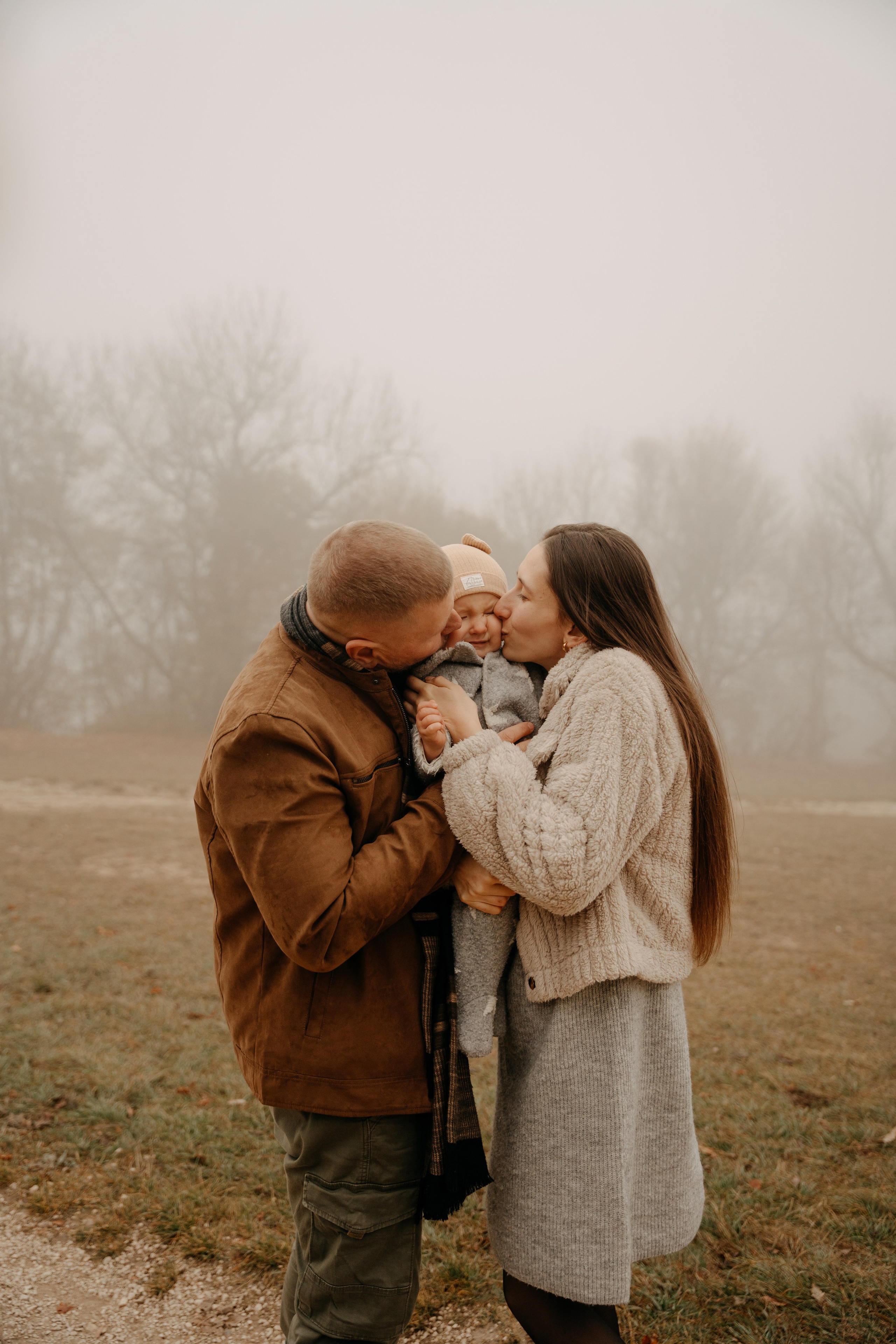 Bendegúz a ködös Normafán. Csilla visuals