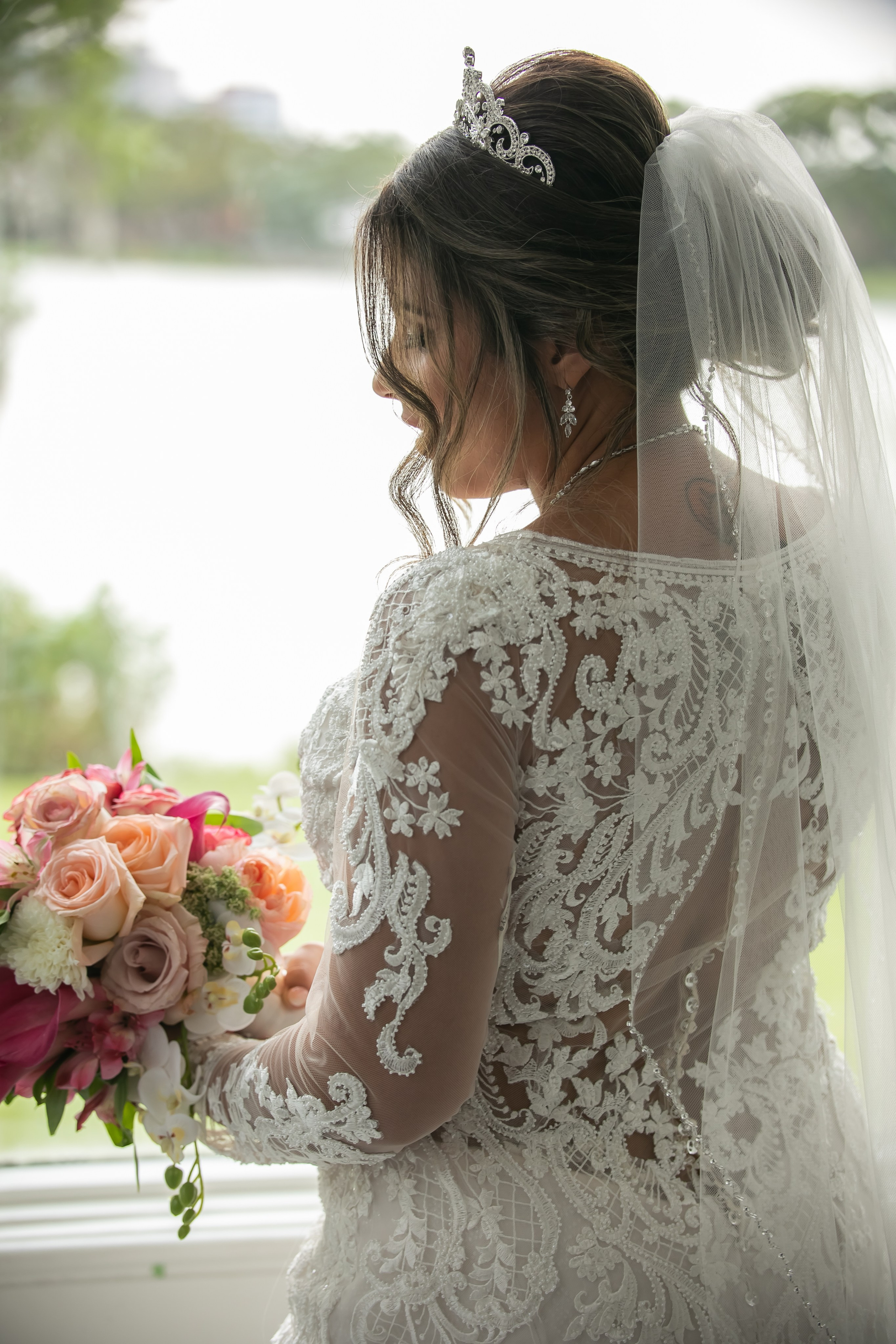 Wedding in The Lue Gardens intimate wedding photography. Lana Photography — Wedding & Family Photographer in Florida & Beyond