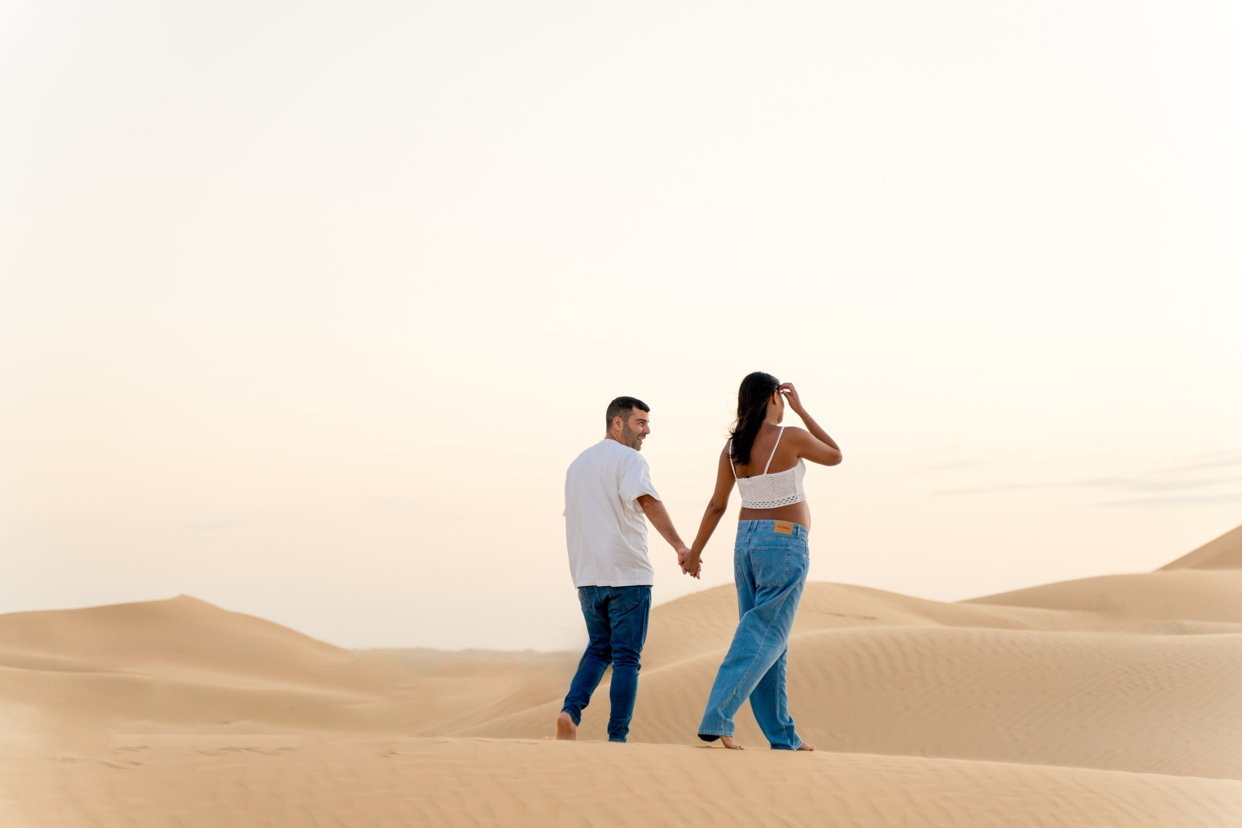 Парная съемка в Пустыне. Фотограф в Абу Даби Марина