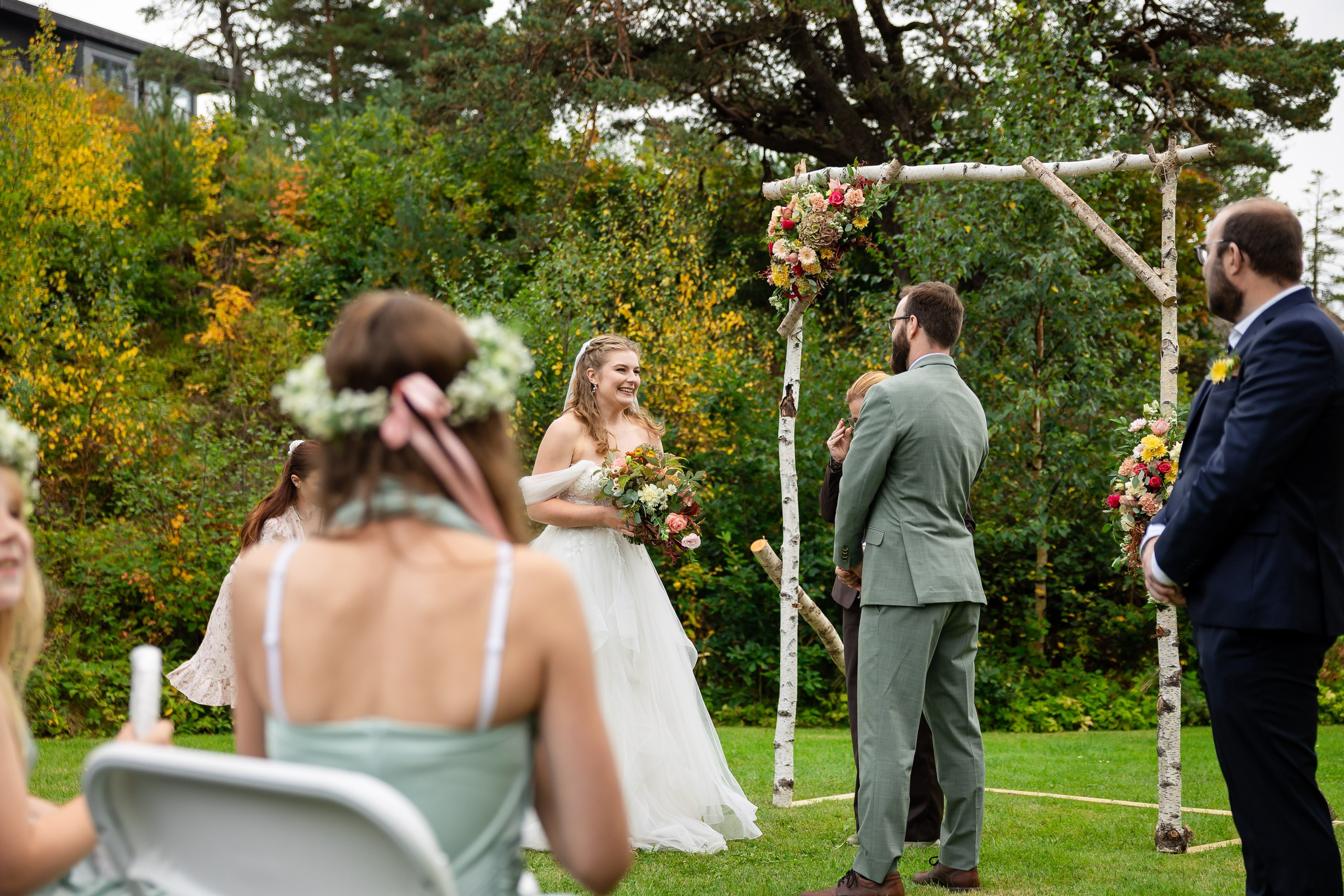 Bryllupsfotografering på Tromøya i Arendal. Bryllupsfotograf i Oslo og Rogaland — Meisal Media