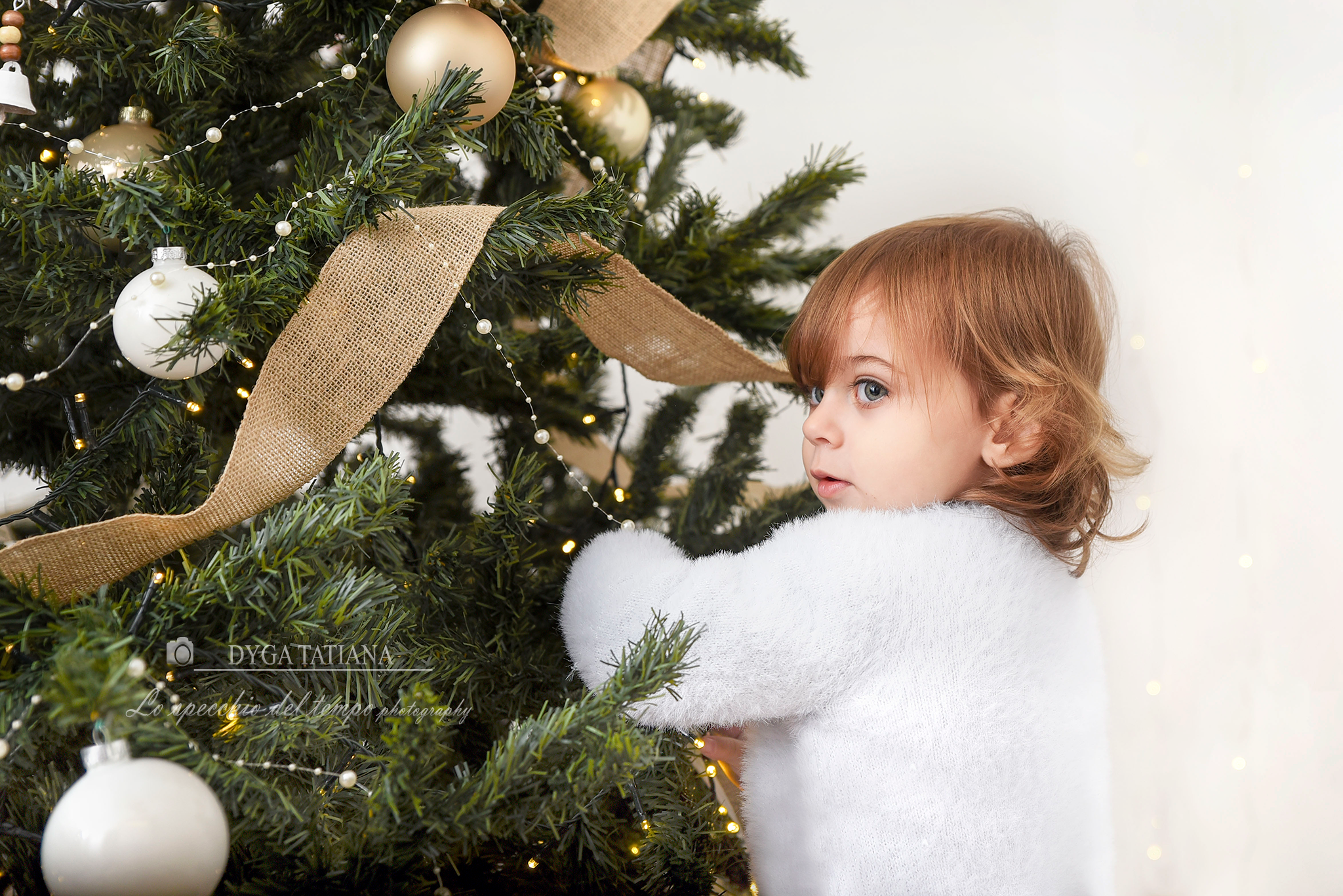 Mini sessioni «Cartolina di Natale». Lo specchio del tempo photography