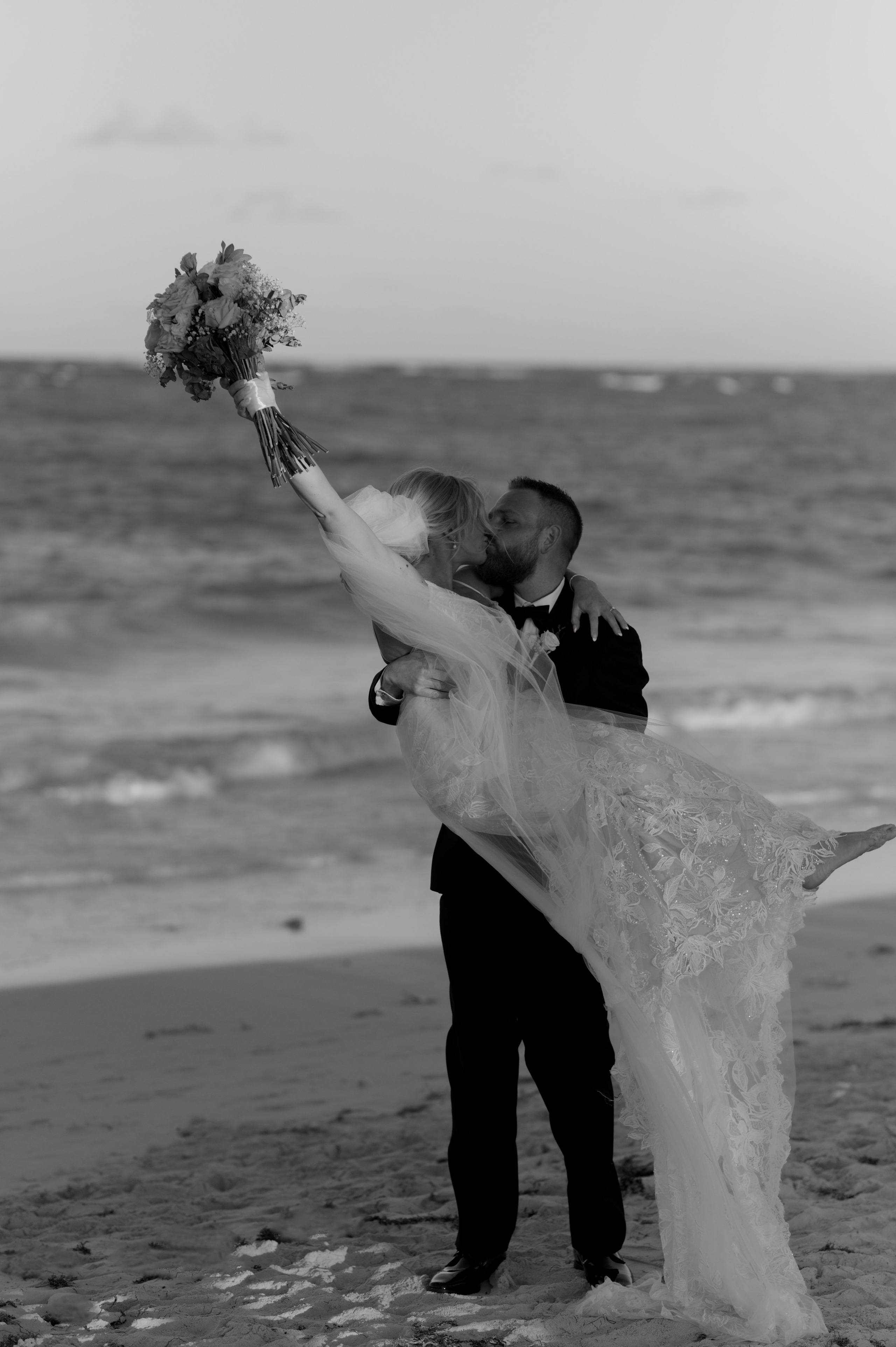 Dream Wedding of Caitlin & Ryan at Kukua Beach, Punta Cana
