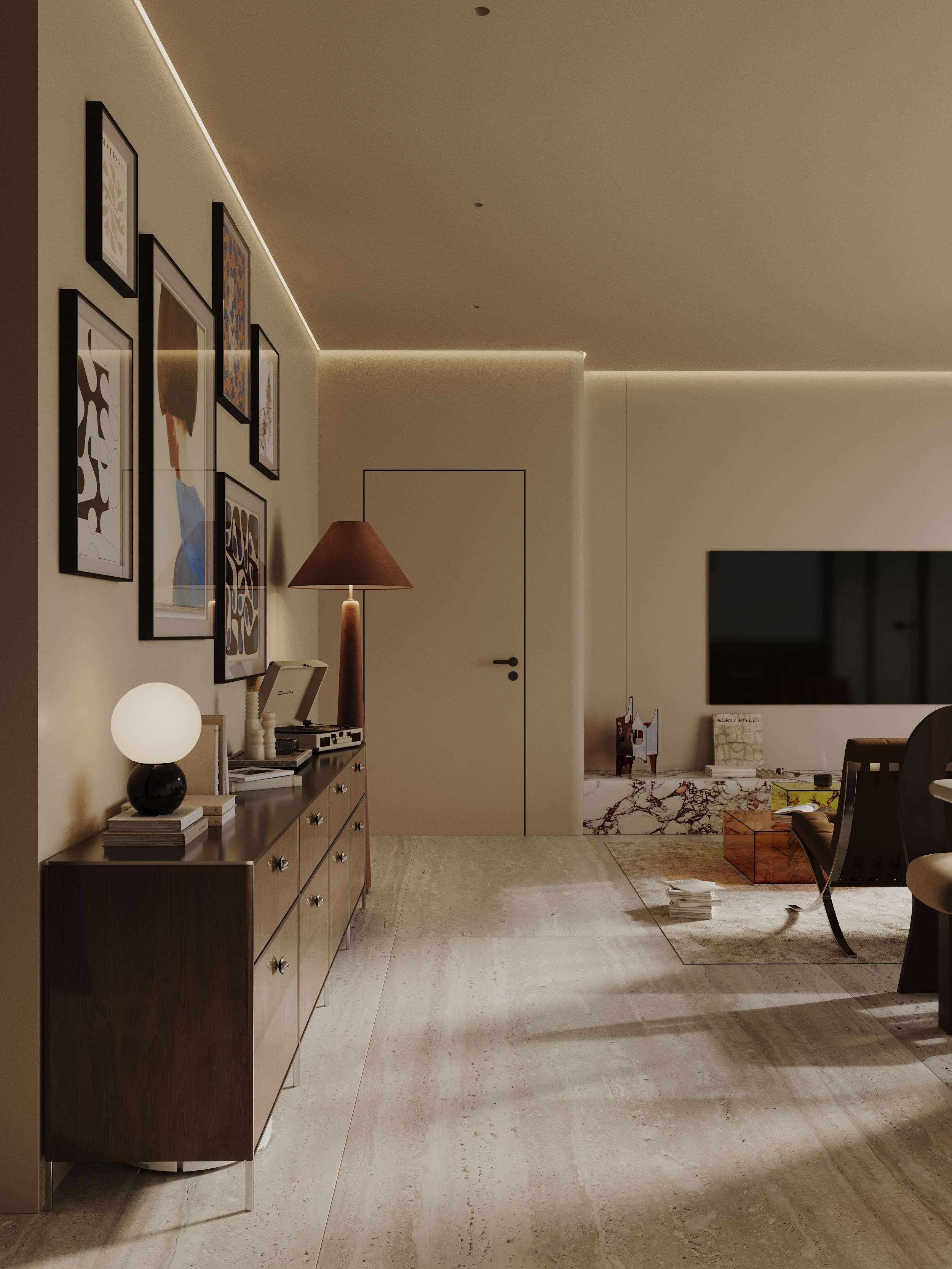 AS [Midcentury vibes]. Anastasia Sorochin| 3d Visualization