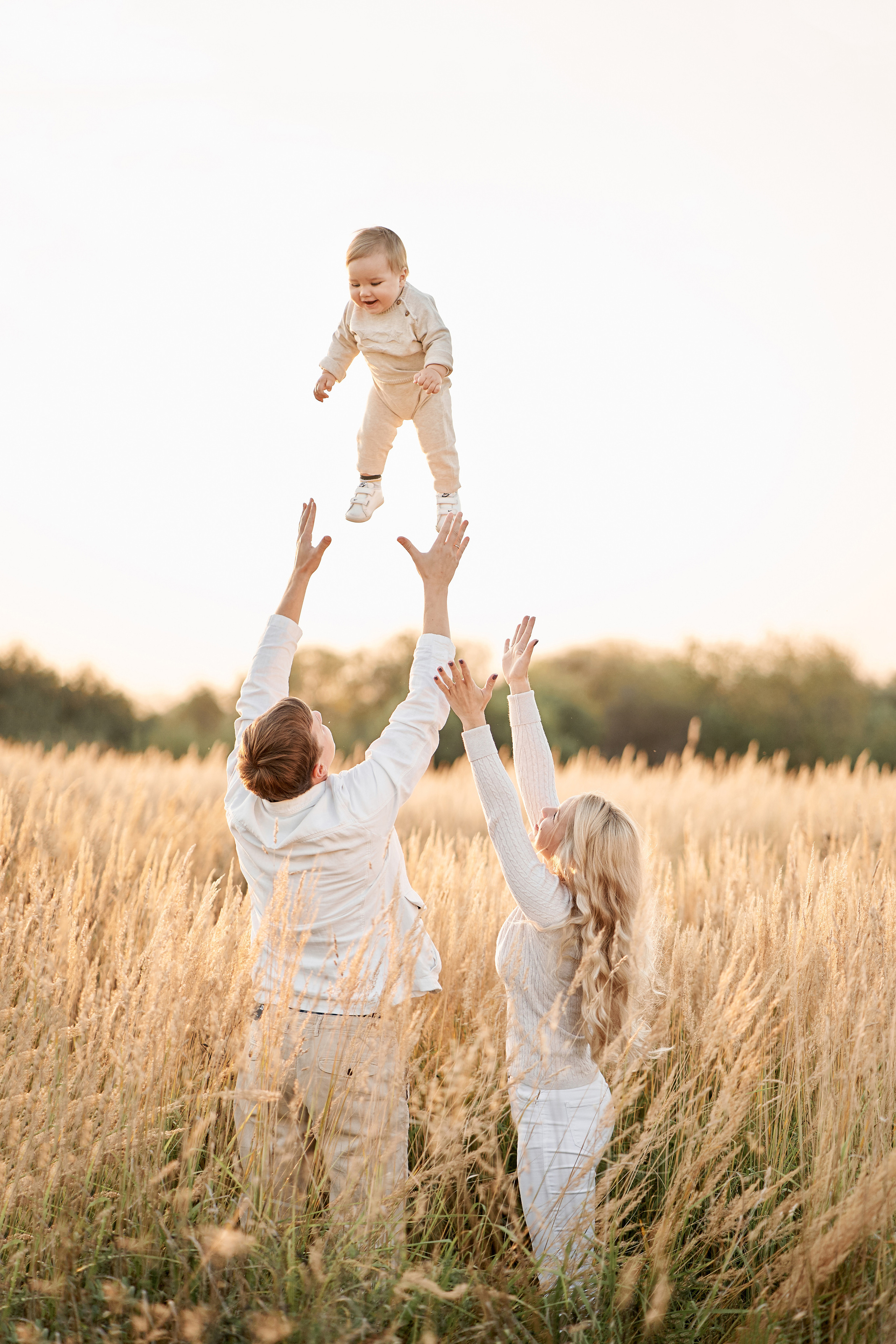 Бежевая осень Иры, Влада и Марка. Свадебный фотограф Даугавпилс, Рига/ Kāzu fotogrāfs Daugavpils, Rīga