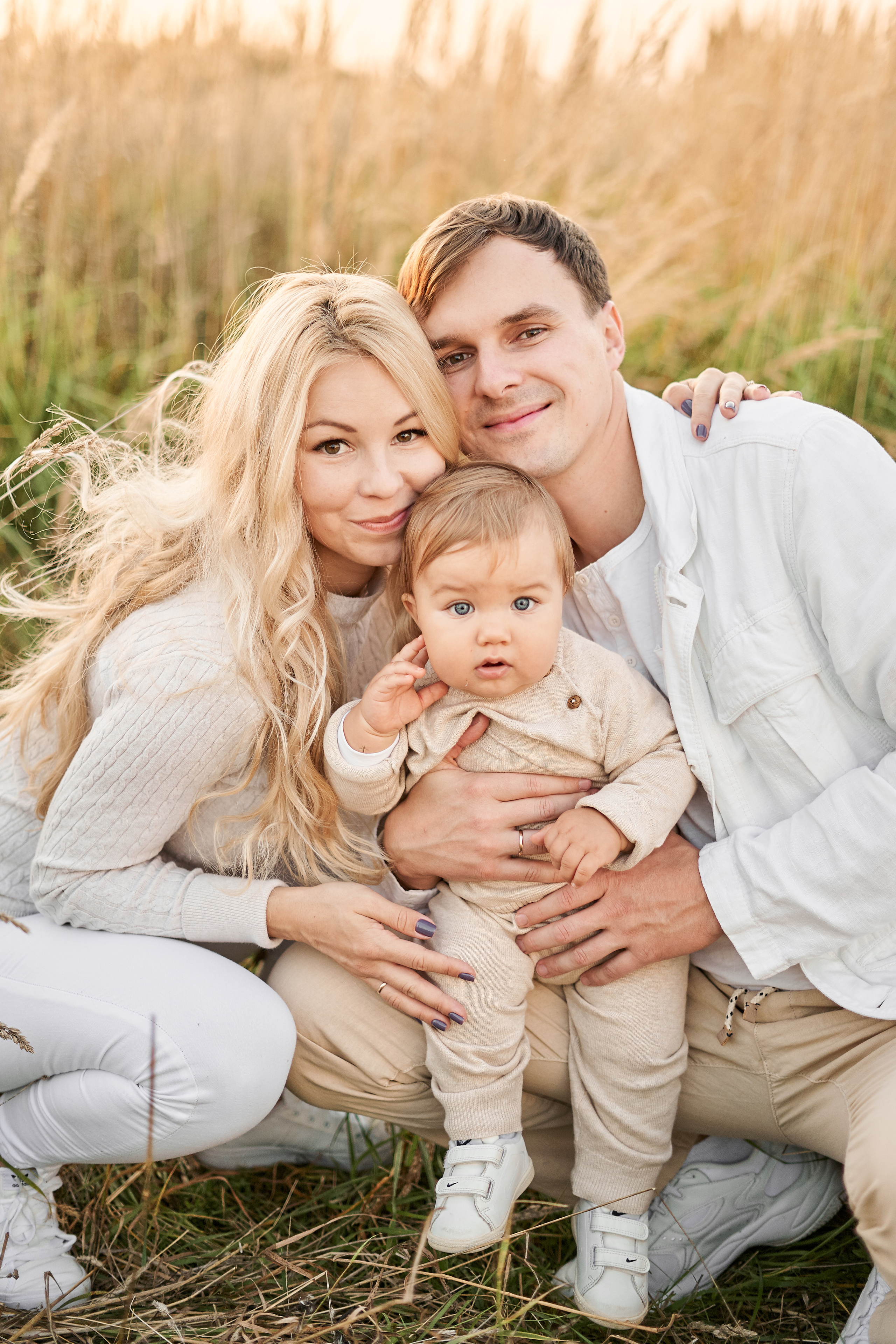 Бежевая осень Иры, Влада и Марка. Свадебный фотограф Даугавпилс, Рига/ Kāzu fotogrāfs Daugavpils, Rīga
