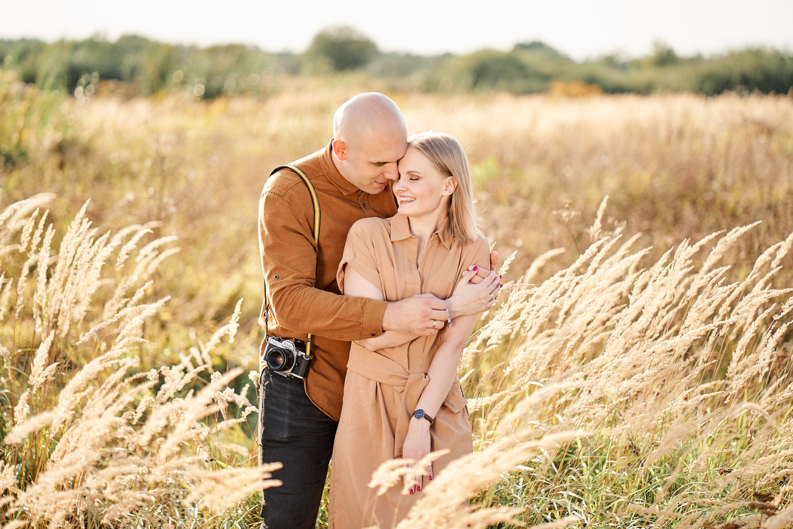 Солнечная осень. Свадебный фотограф Даугавпилс, Рига/ Kāzu fotogrāfs Daugavpils, Rīga