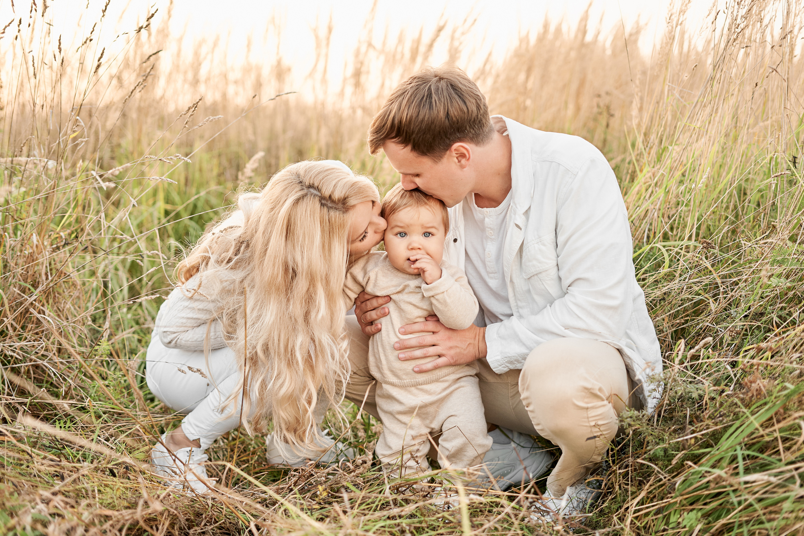 Бежевая осень Иры, Влада и Марка. Свадебный фотограф Даугавпилс, Рига/ Kāzu fotogrāfs Daugavpils, Rīga