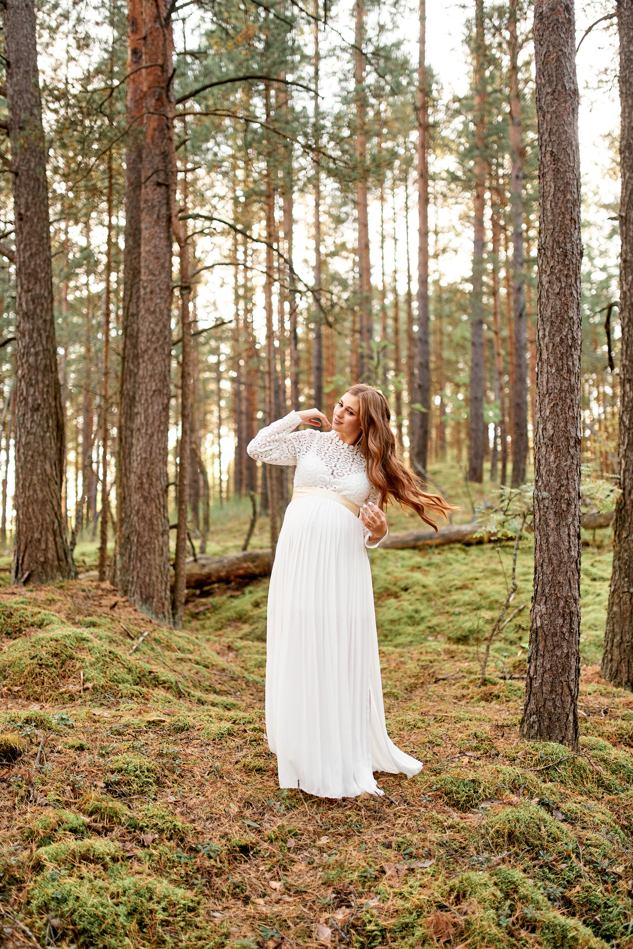 Лесная фотосессия беременности. Свадебный фотограф Даугавпилс, Рига/ Kāzu fotogrāfs Daugavpils, Rīga