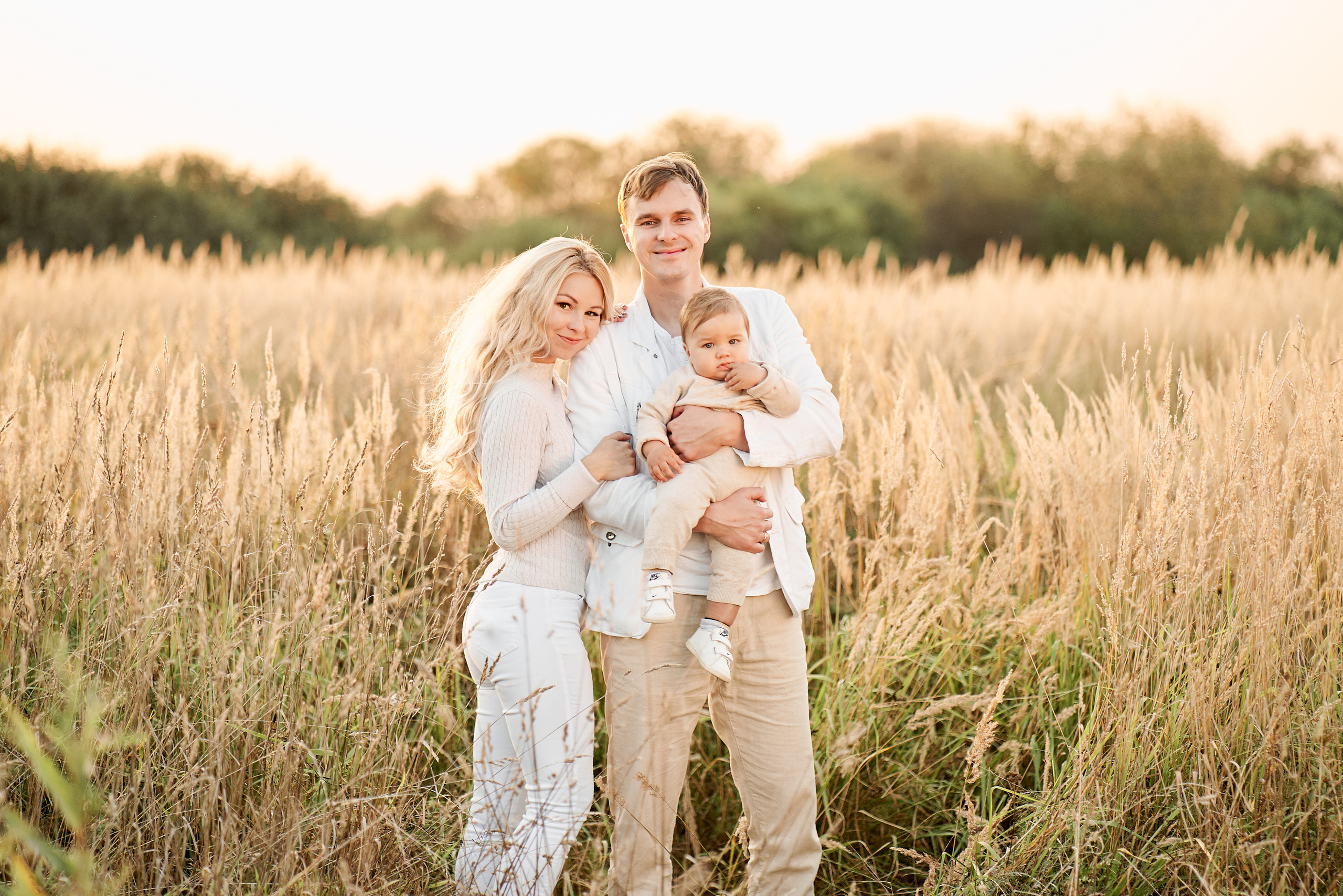 Бежевая осень Иры, Влада и Марка. Свадебный фотограф Даугавпилс, Рига/ Kāzu fotogrāfs Daugavpils, Rīga