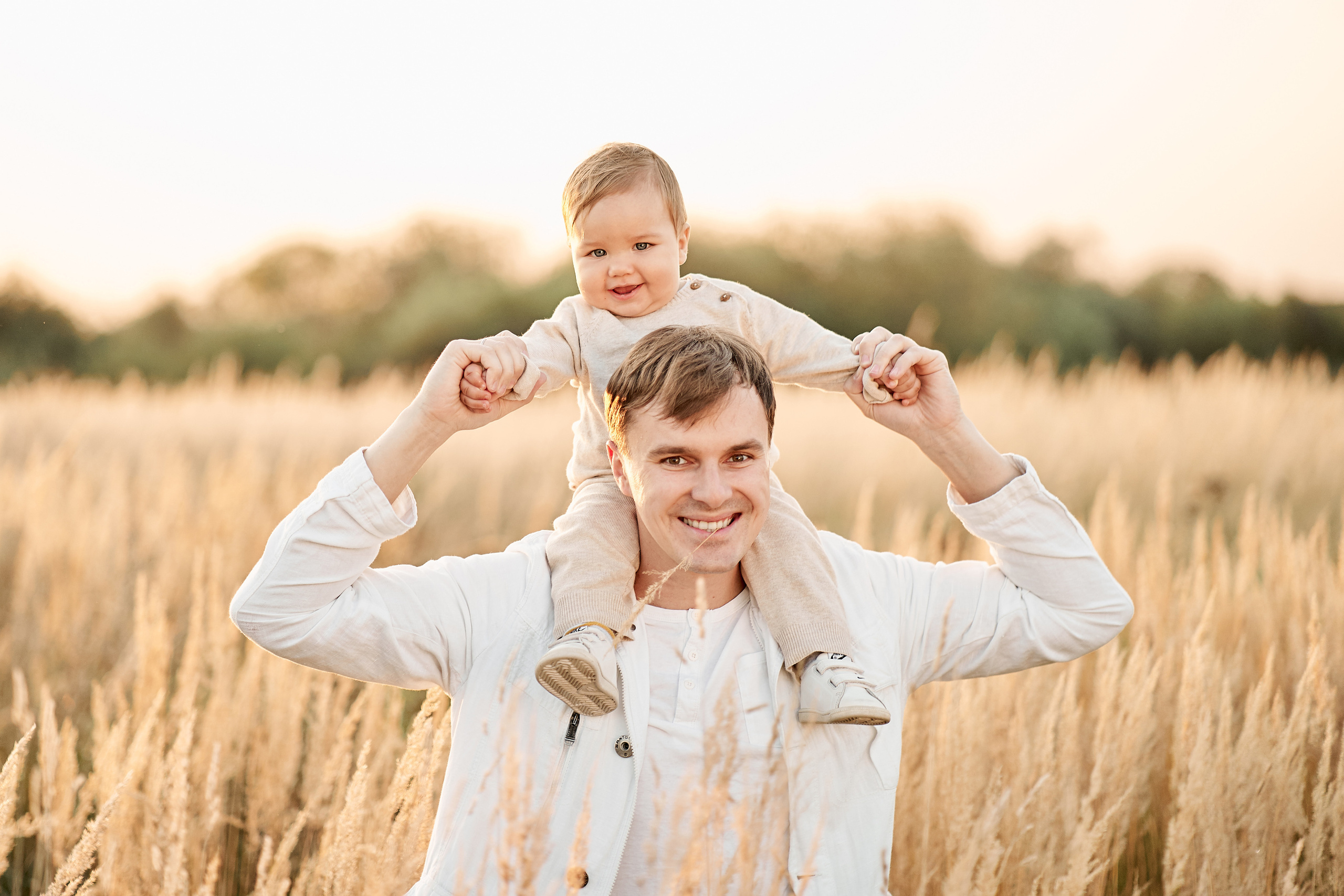 Бежевая осень Иры, Влада и Марка. Свадебный фотограф Даугавпилс, Рига/ Kāzu fotogrāfs Daugavpils, Rīga