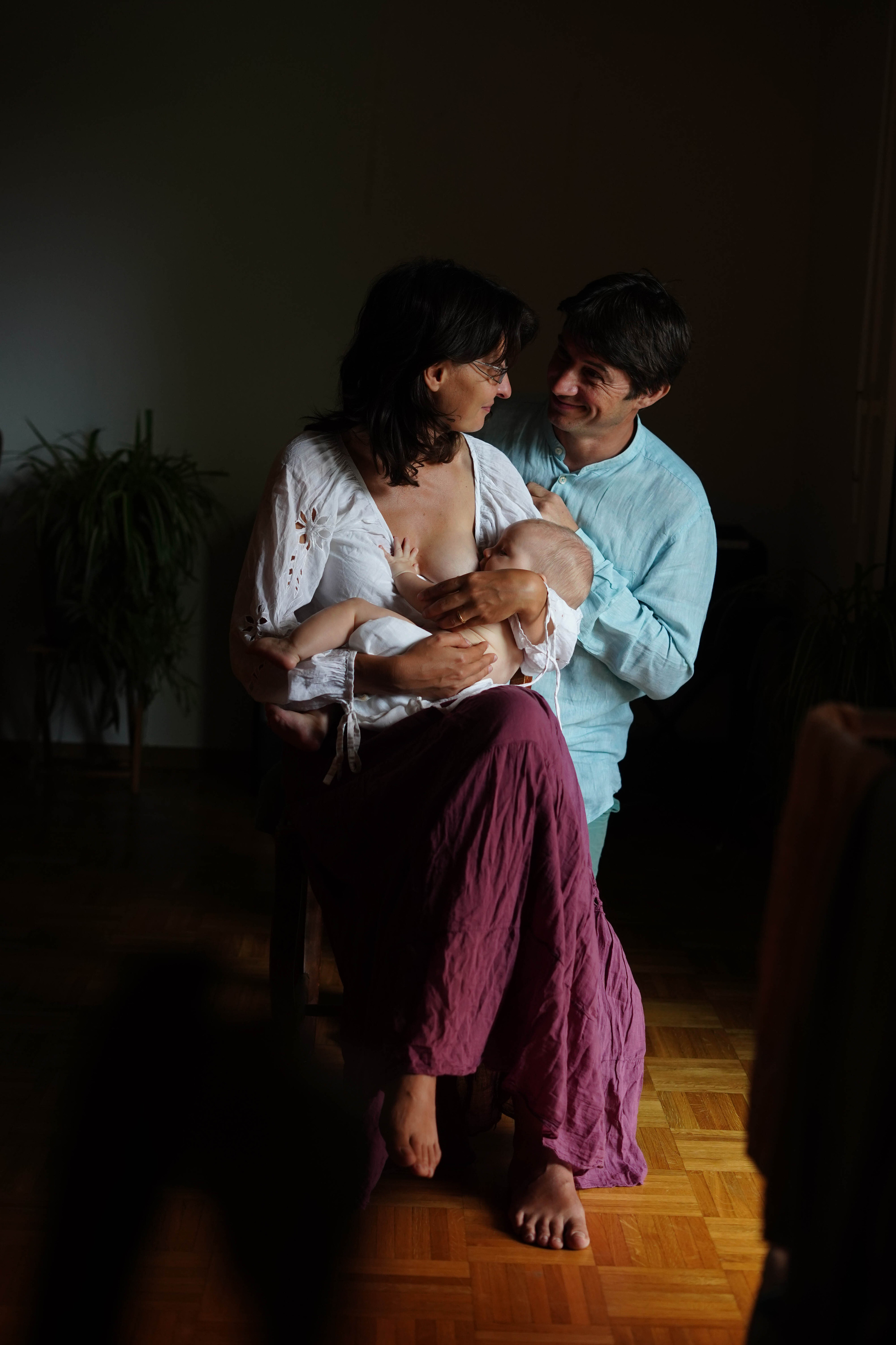 Baby Philippe, Anna and Pierre. Nina Janeckova Fotografin und Videografin am Bodensee