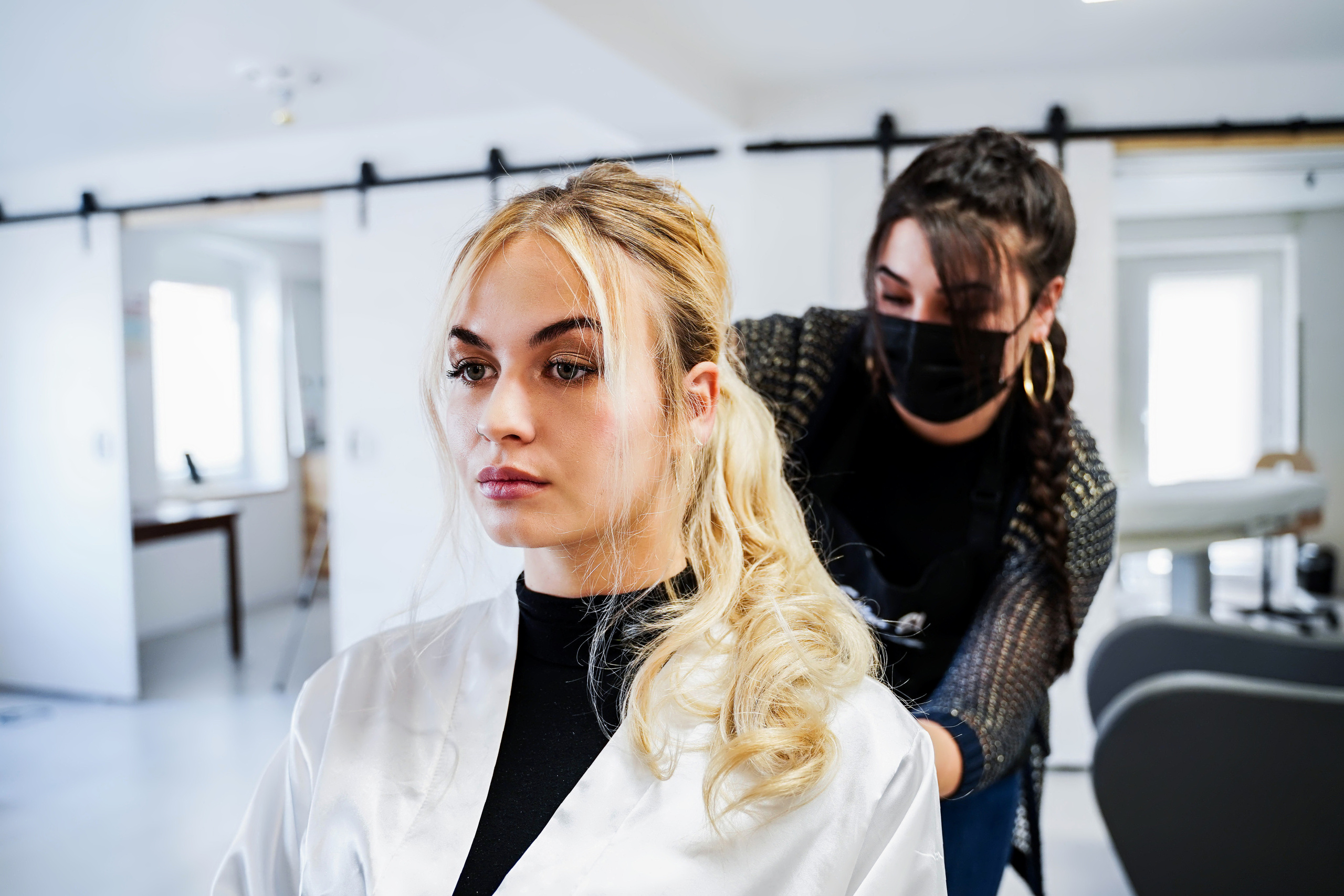 Fotoshooting Salon B1 in Ravensburg. Nina Janeckova Fotografin und Videografin am Bodensee