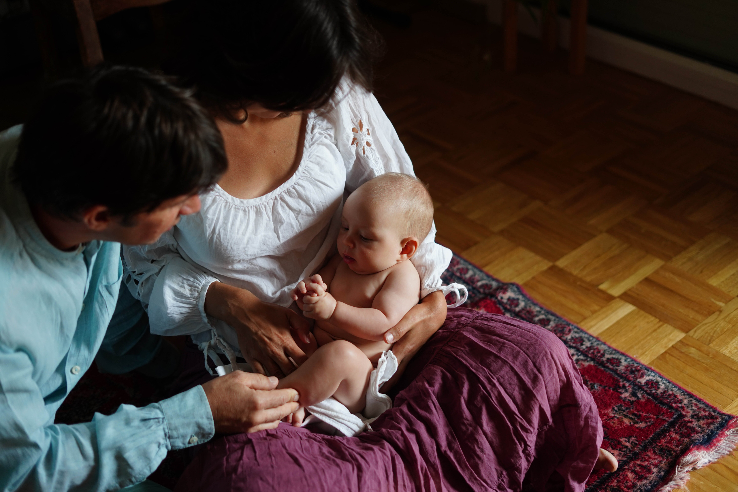 Baby Philippe, Anna and Pierre. Nina Janeckova Fotografin und Videografin am Bodensee