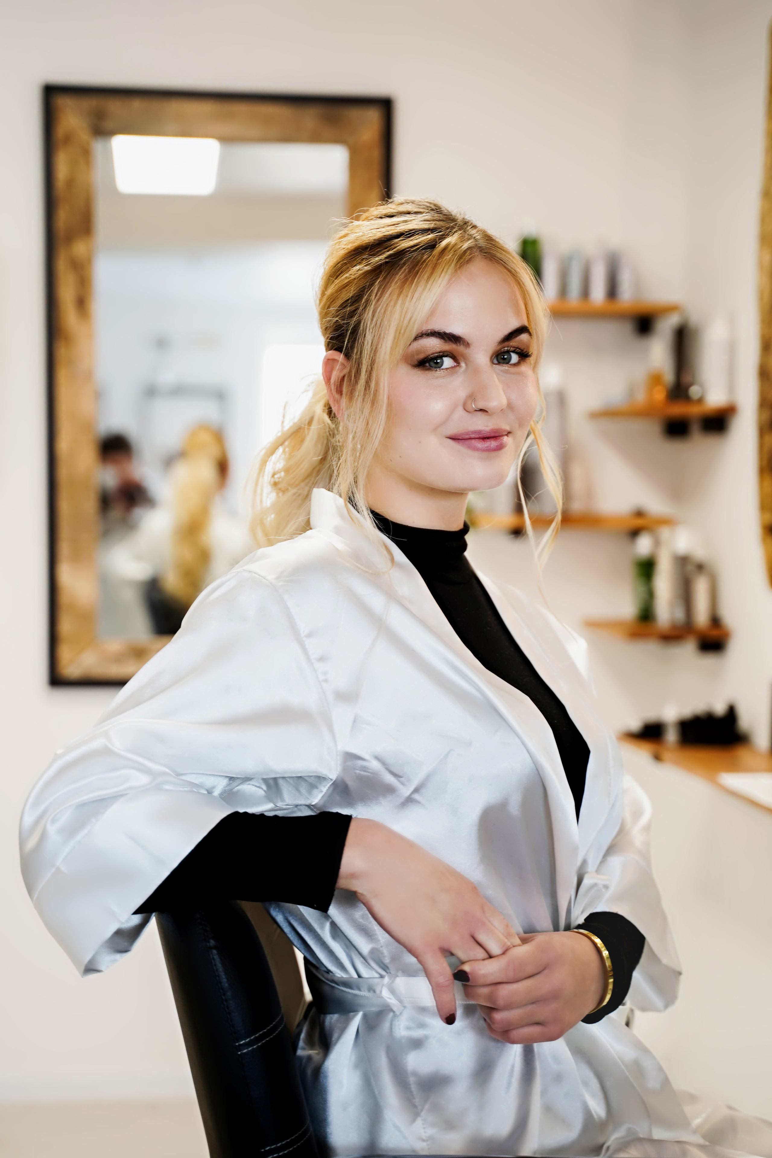 Fotoshooting Salon B1 in Ravensburg. Nina Janeckova Fotografin und Videografin am Bodensee