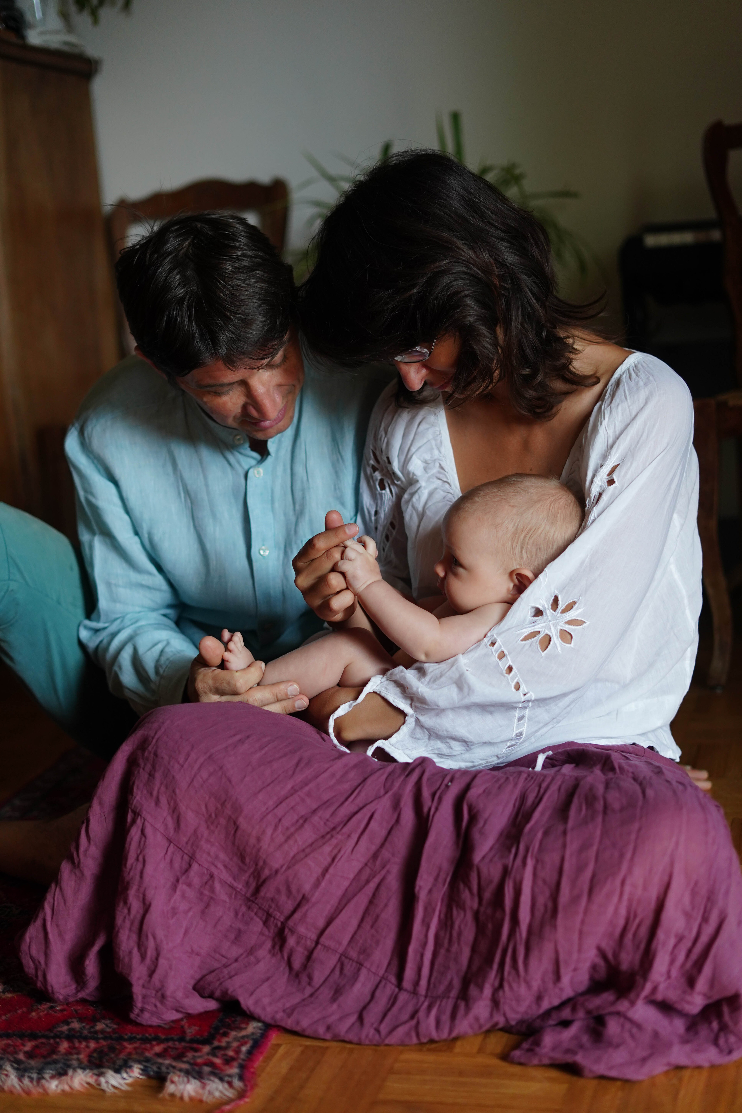 Baby Philippe, Anna and Pierre. Nina Janeckova Fotografin und Videografin am Bodensee