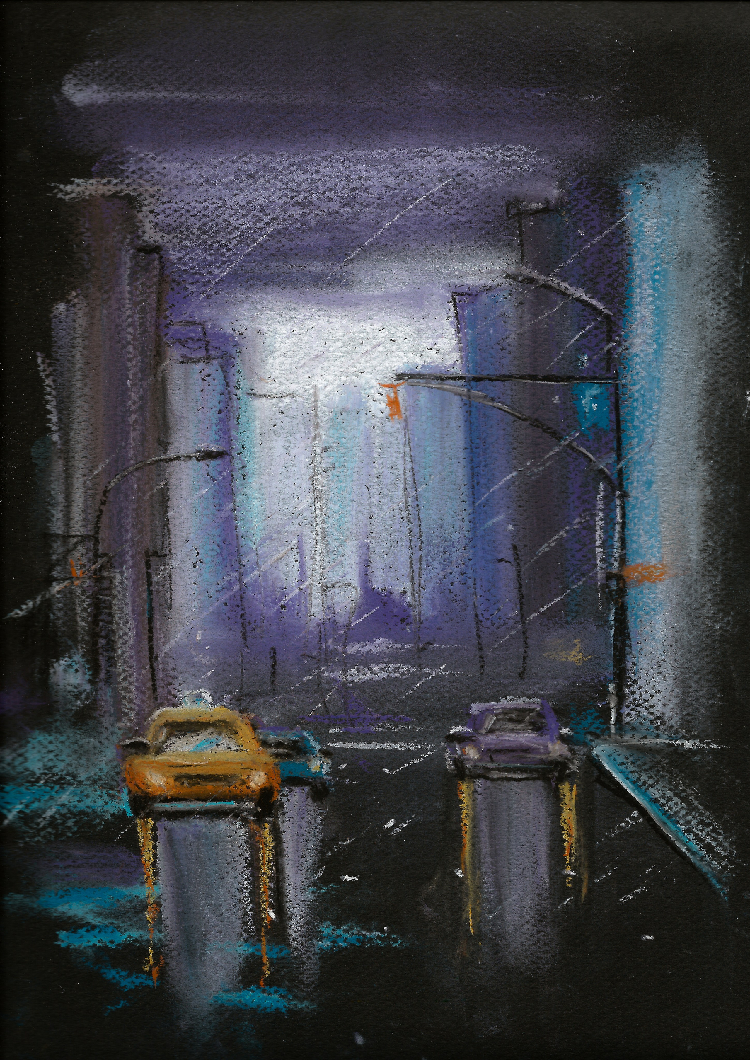 Urban views. Angelina Sorokopud. Artist in Strasbourg