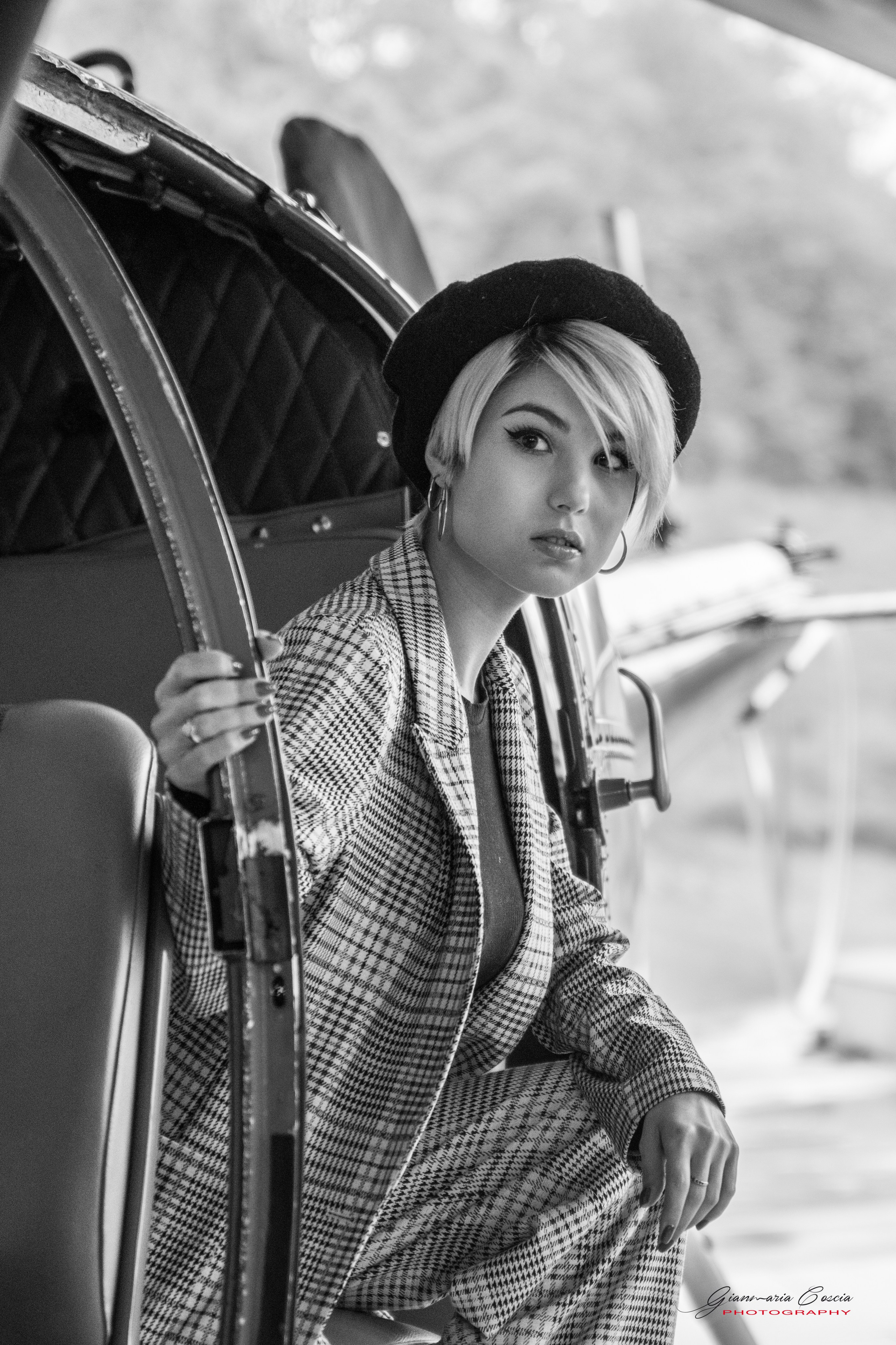 Shooting Giorgia Soleri. “Gianmaria Coscia fotografo per passione”