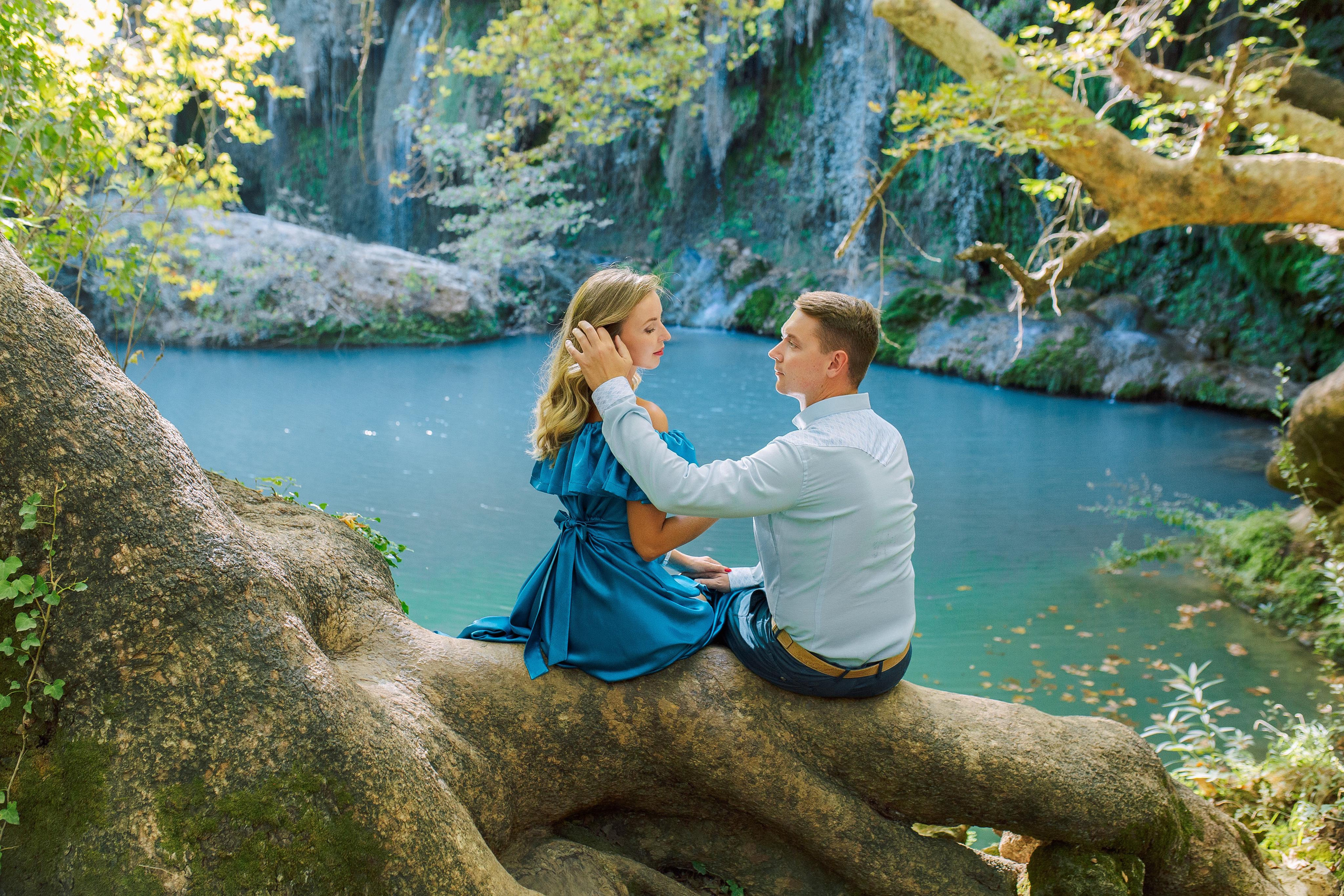 Couple & Love Story Photographer at Waterfall Antalya | Alsu Develi. Professional Photographer in Alanya, Side, Belek, Antalya. Turkiye