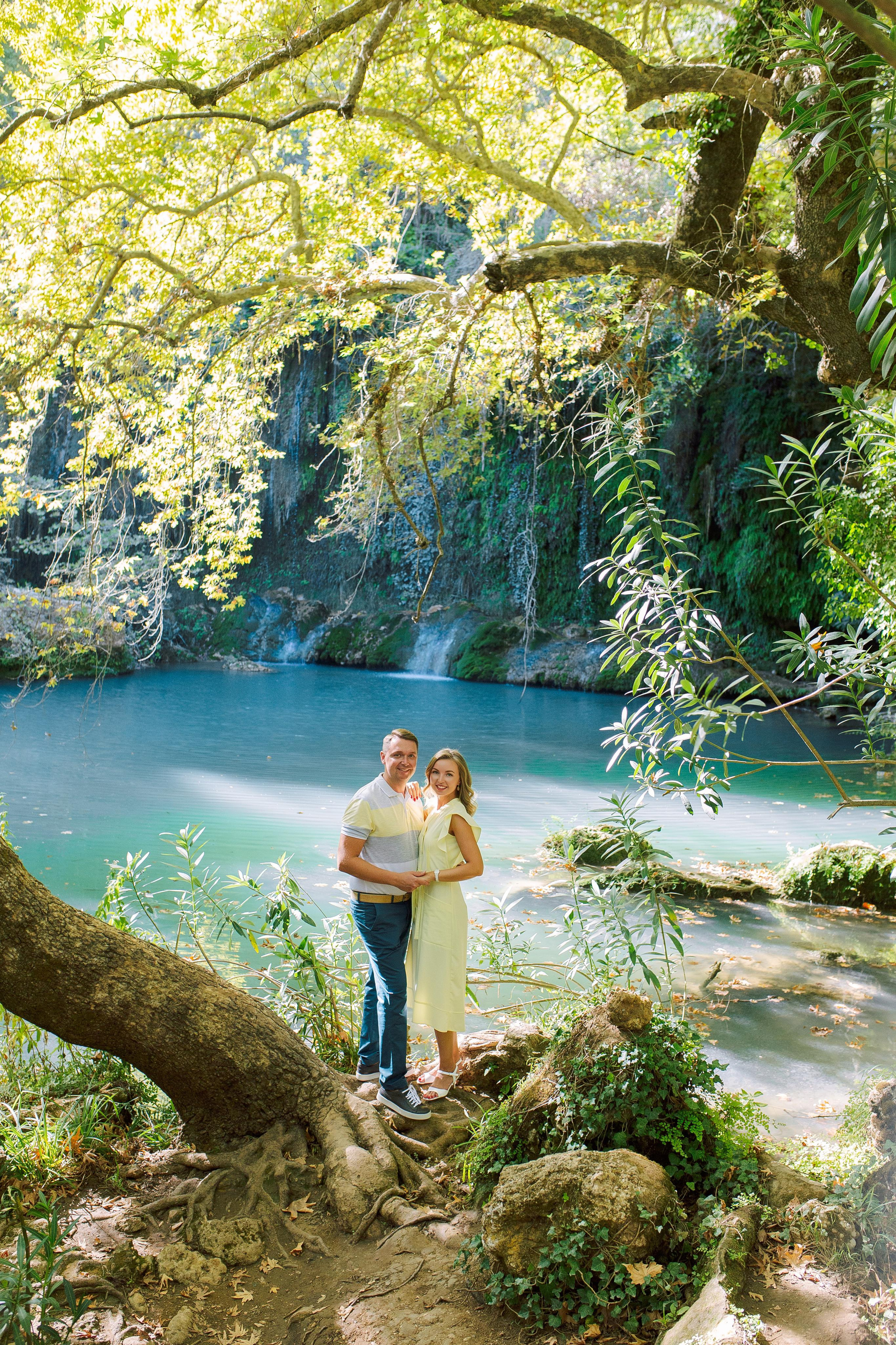4.День. Волшебный водопад. Love story у  водопада (Выездная фотосессия, не по основному прайсу). Алсу Девели | Свадебный и семейный фотограф в Турции Алании, Алания, Аланья, Сиде, Белеке, Анталия