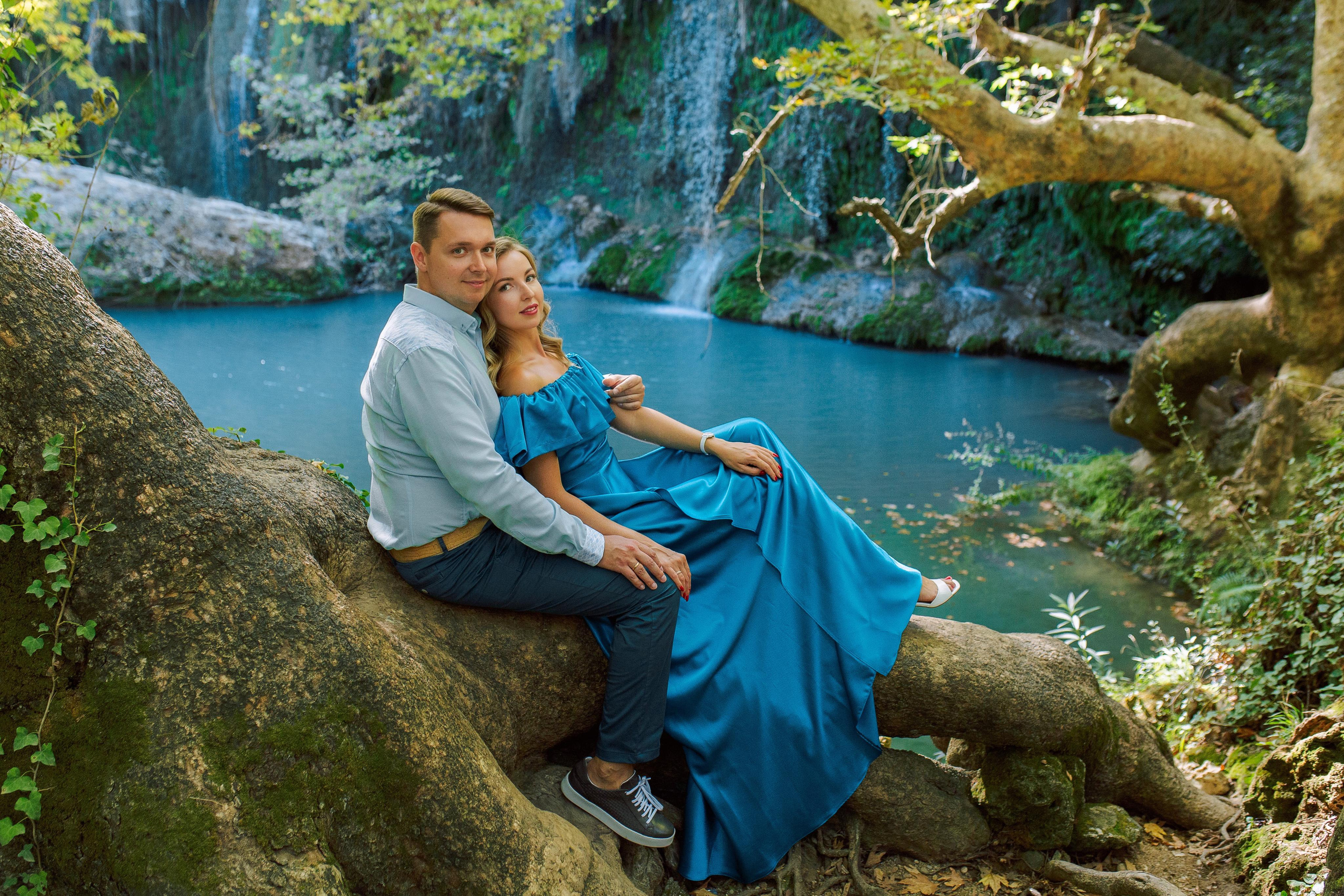 Couple & Love Story Photographer at Waterfall Antalya | Alsu Develi. Professional Photographer in Alanya, Side, Belek, Antalya. Turkiye