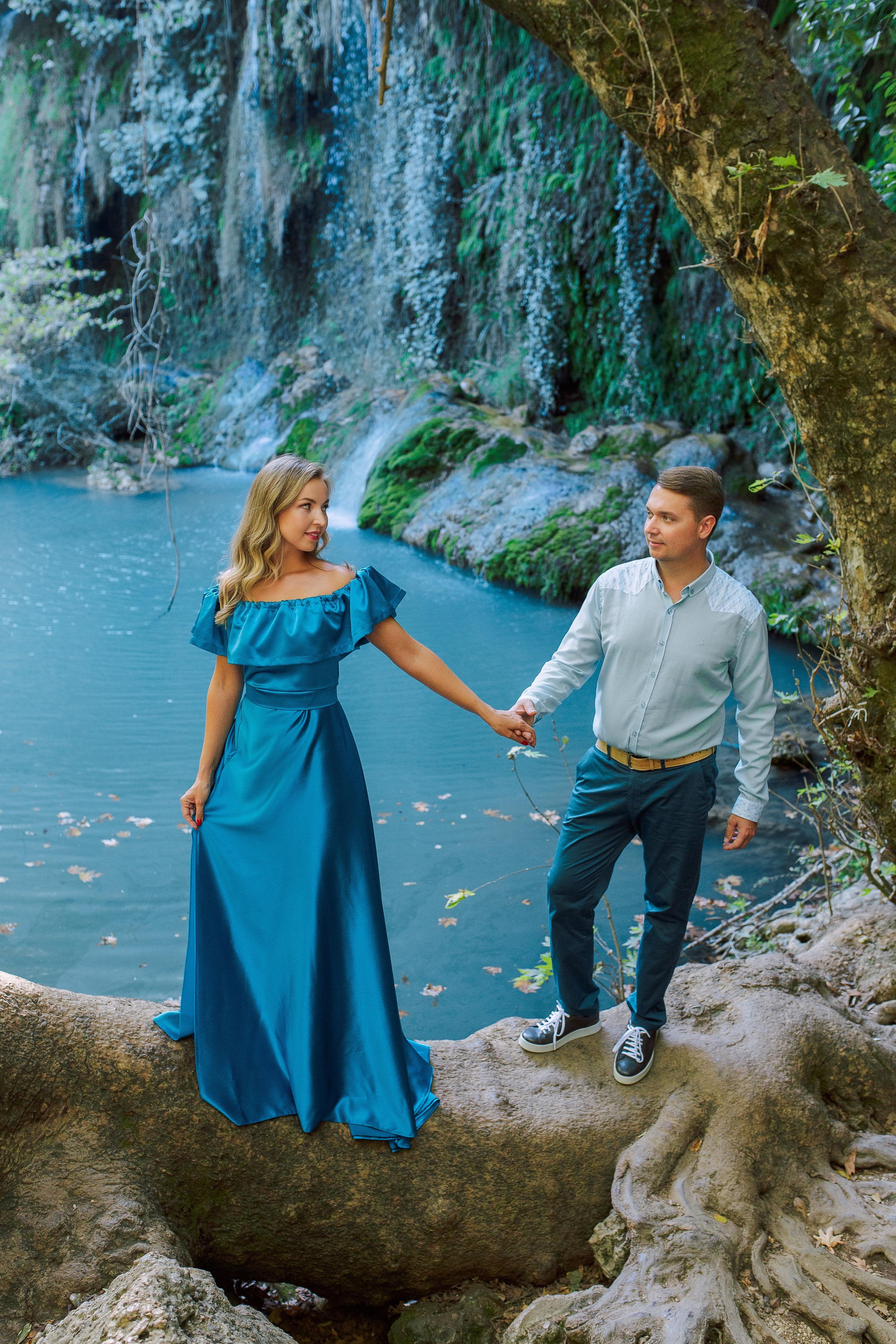 Couple & Love Story Photographer at Waterfall Antalya | Alsu Develi. Professional Photographer in Alanya, Side, Belek, Antalya. Turkiye
