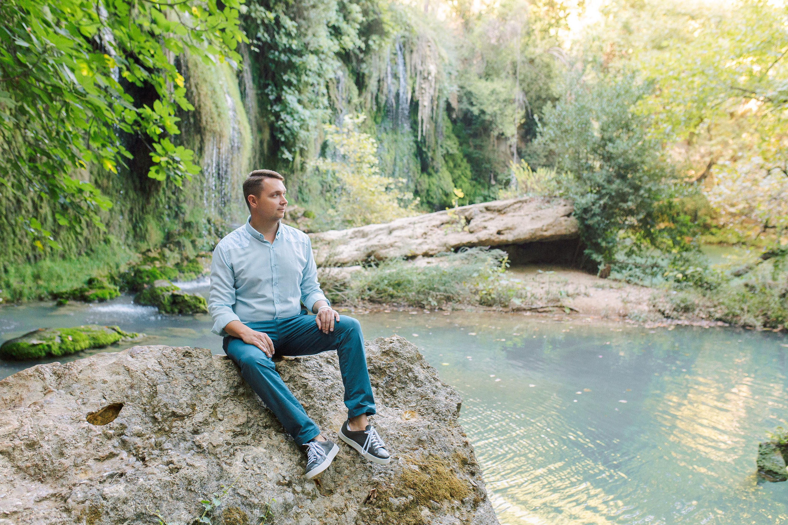 Couple & Love Story Photographer at Waterfall Antalya | Alsu Develi. Professional Photographer in Alanya, Side, Belek, Antalya. Turkiye