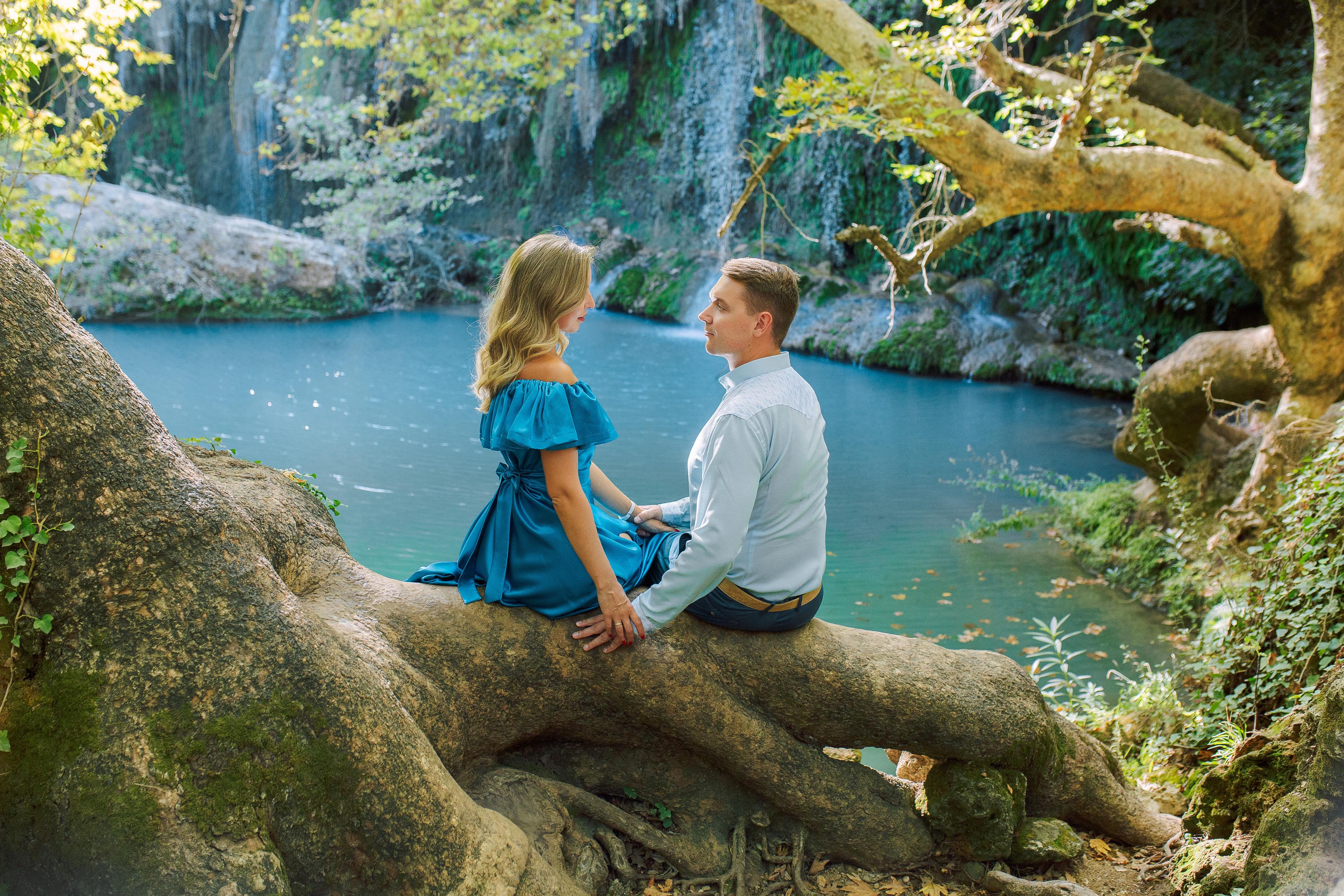Couple & Love Story Photographer at Waterfall Antalya | Alsu Develi. Professional Photographer in Alanya, Side, Belek, Antalya. Turkiye