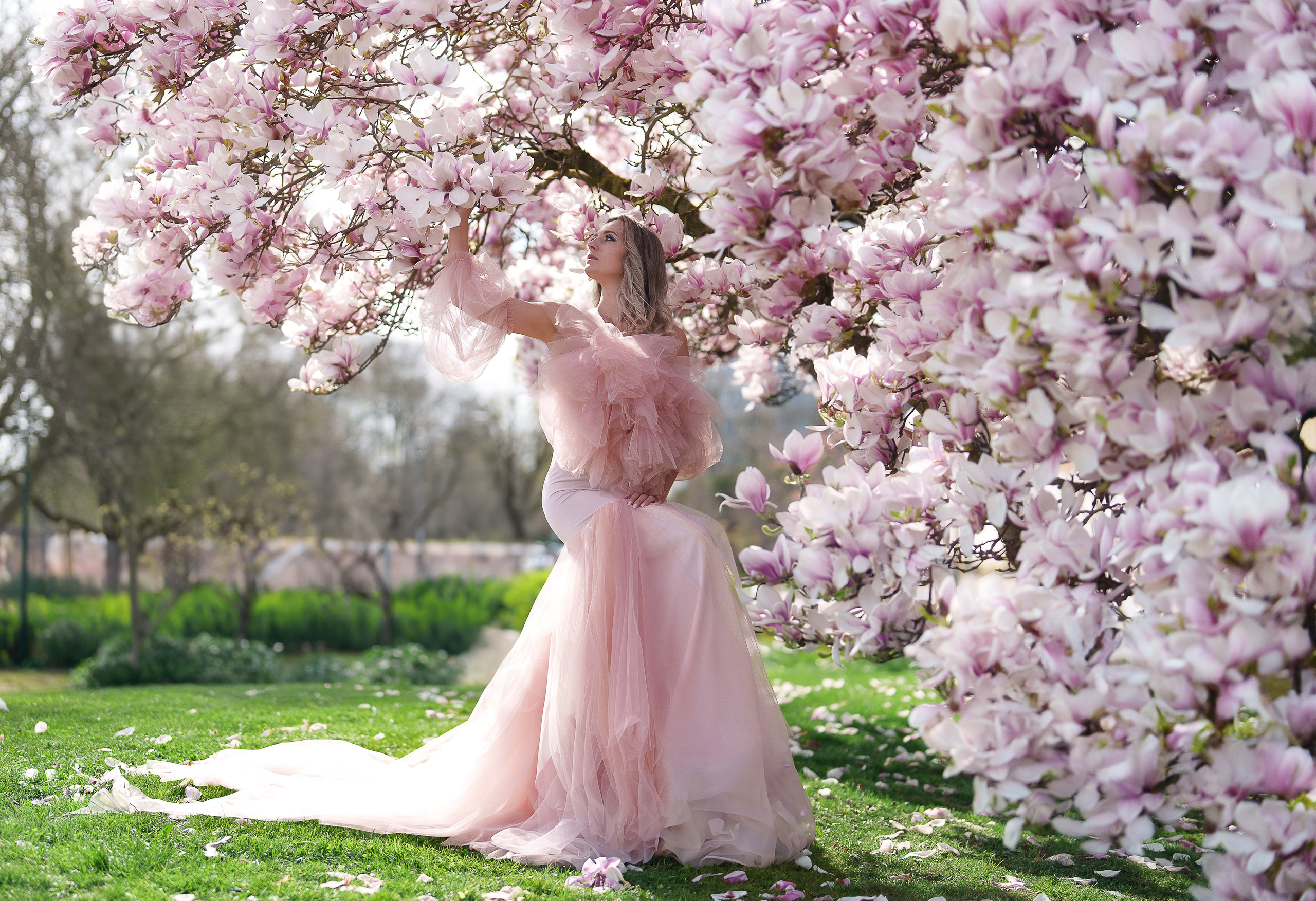 Magnolien. Familien, Lifestyle und Portrait Fotografin in Trier, Luxembourg