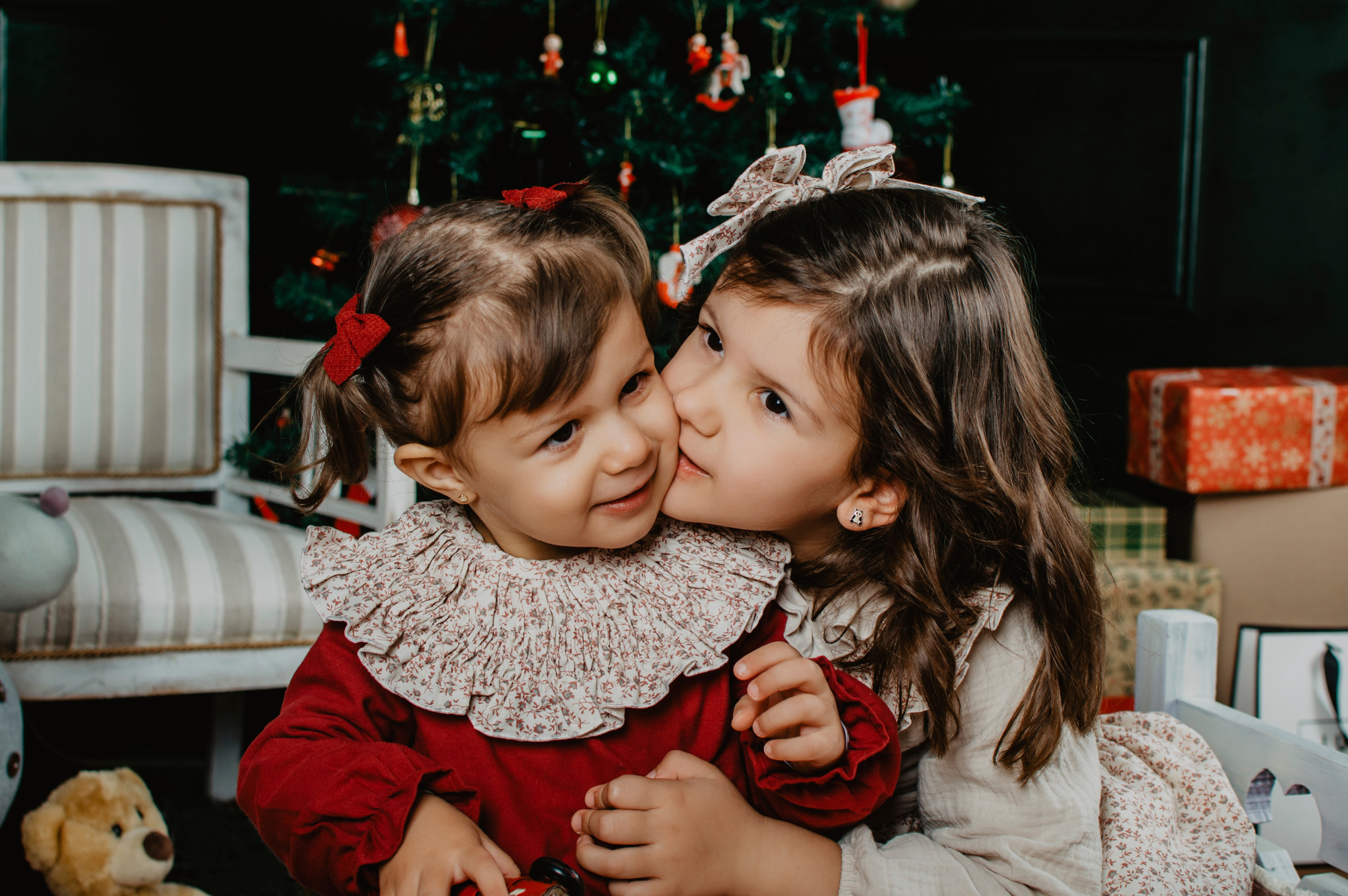 Mikaela, Julieta y Valeria. Fotografía Antonio Luis Bascón