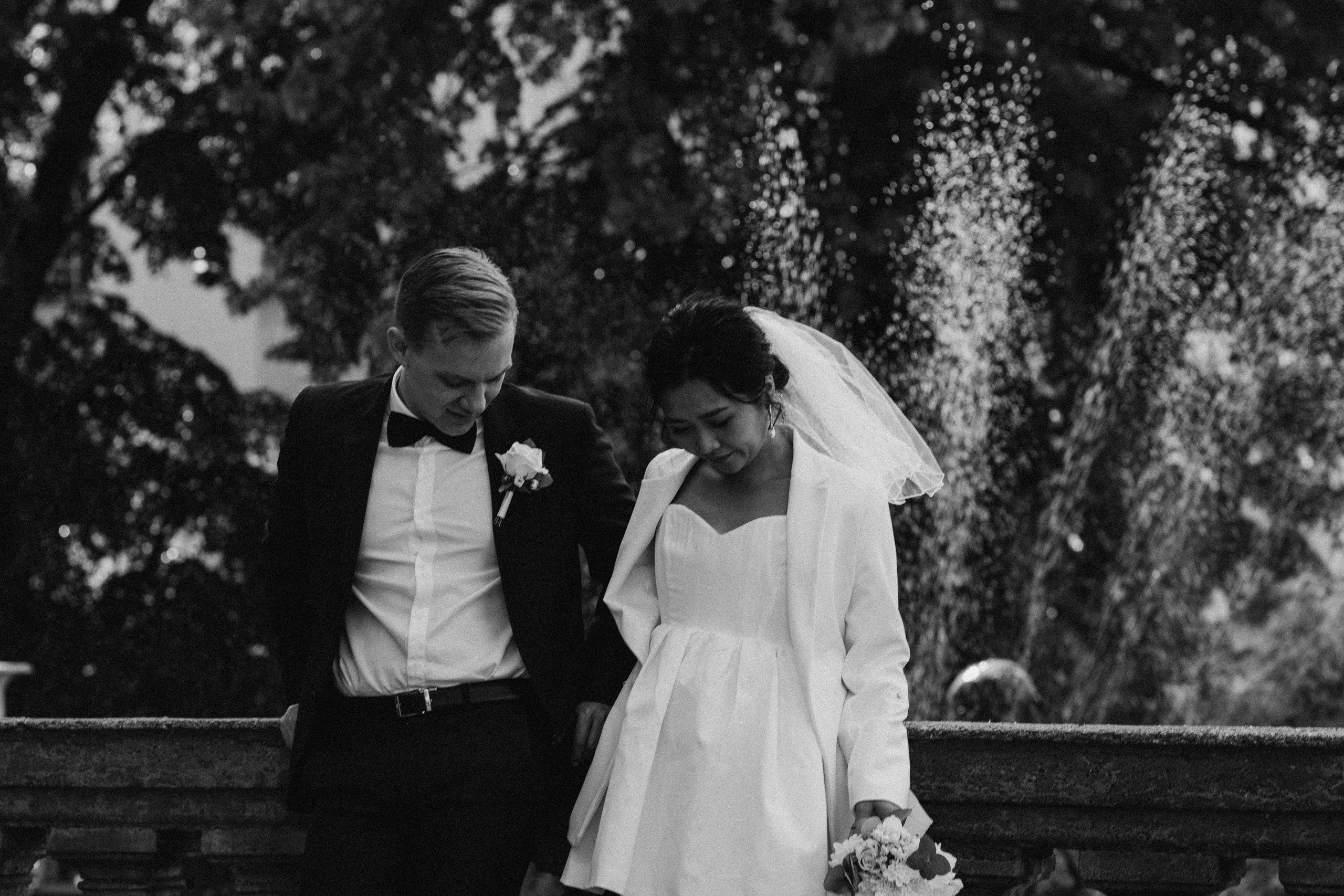 City wedding. Wedding and portrait photographer in Helsinki Vickan O