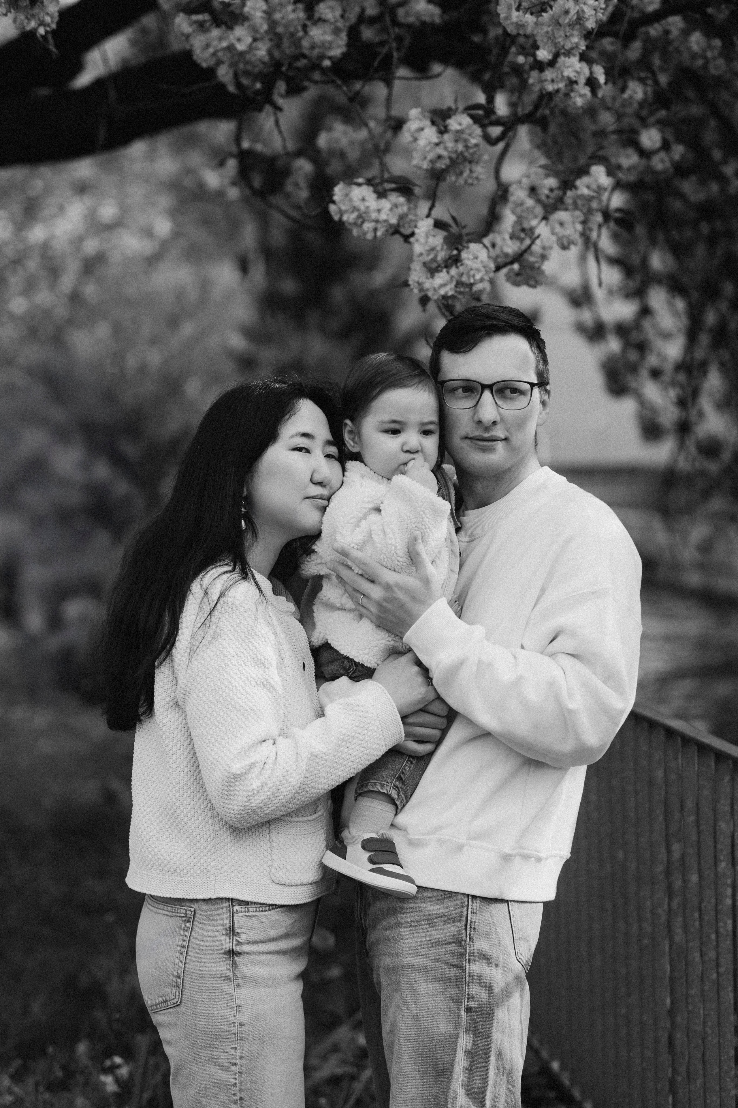 Kirill, Inga & Lea in spring bloom. Фотографы Минск и мир